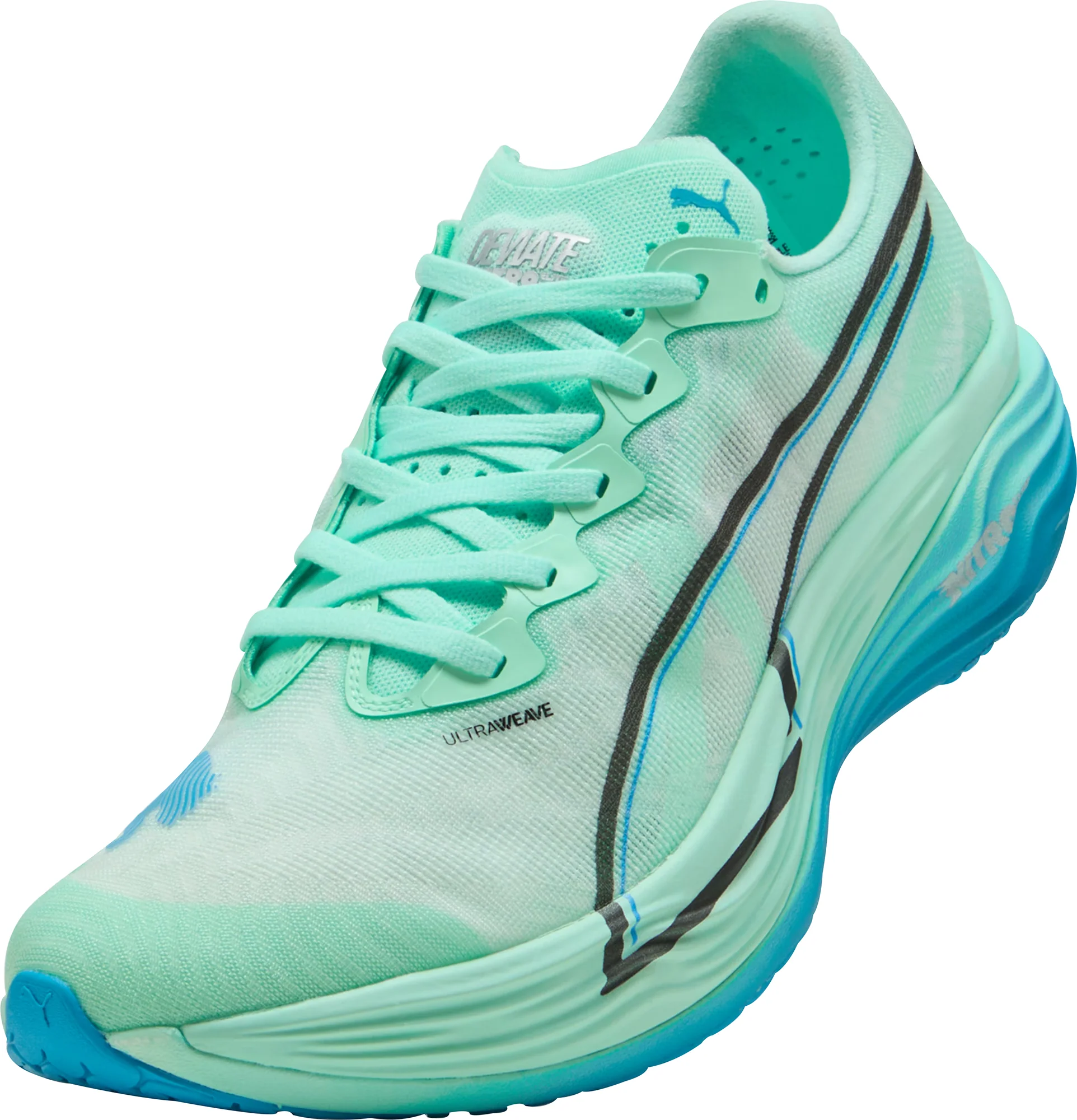 Puma Deviate Nitro Elite 3 Womens Running Shoes - Green - Image 7