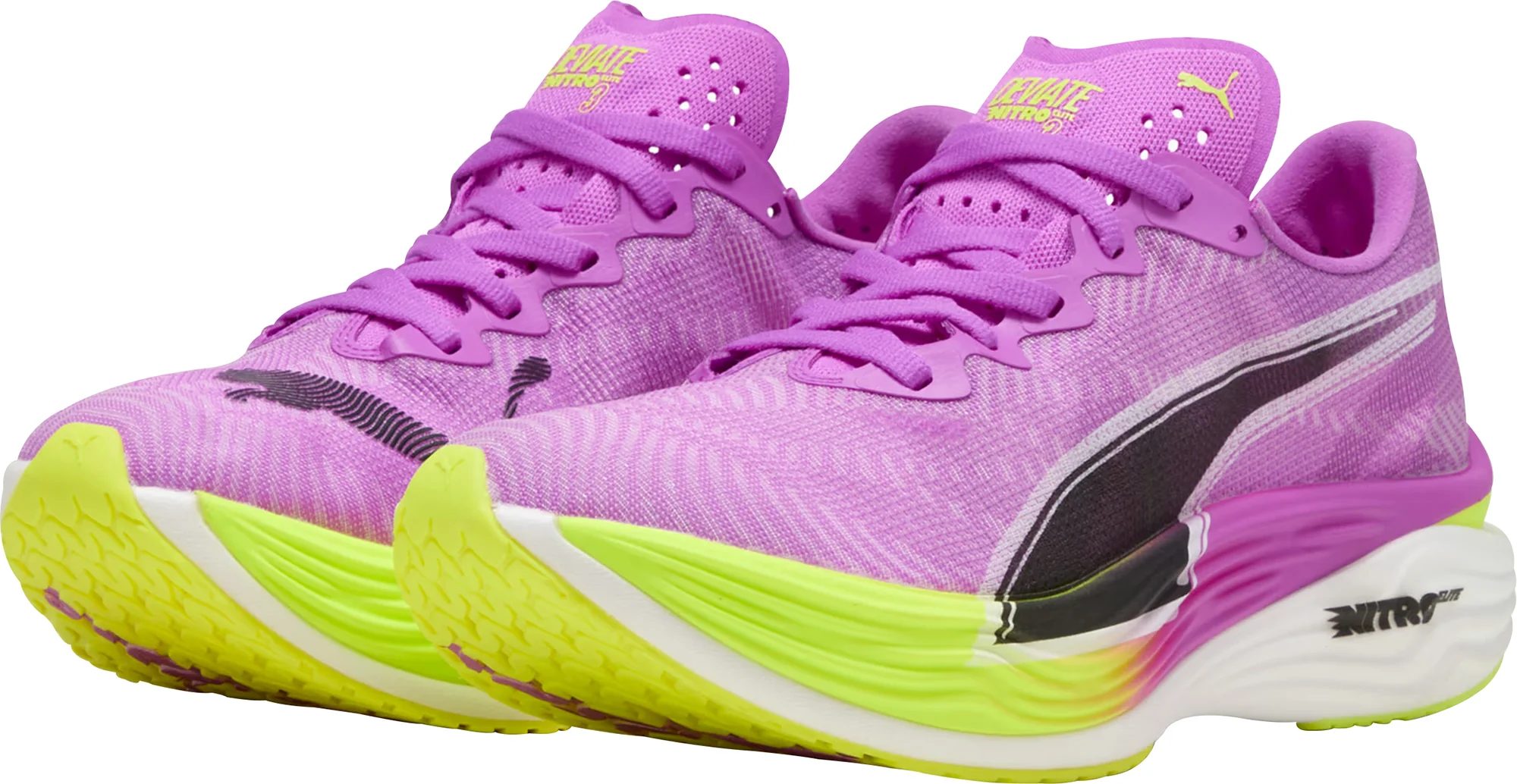 Puma Deviate Nitro Elite 3 Womens Running Shoes - Purple - Image 5