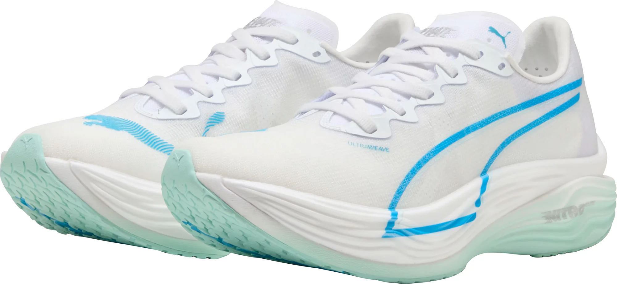 Puma Deviate Nitro Elite 3 Womens Running Shoes - White - Image 5