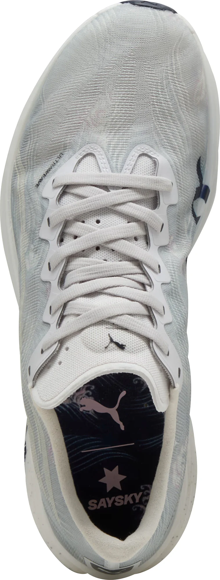 Puma Deviate Nitro Elite 3 X SAYSKY Mens Running Shoes - Grey - Image 4
