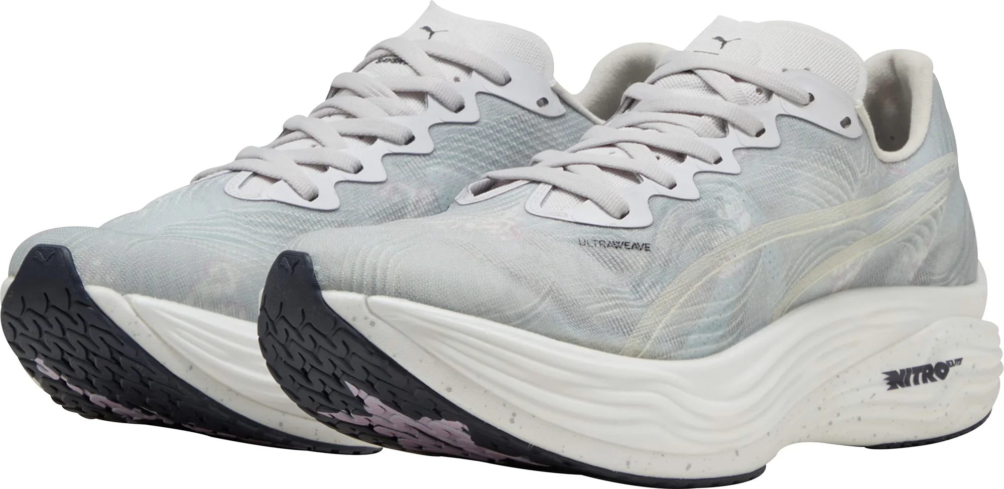 Puma Deviate Nitro Elite 3 X SAYSKY Womens Running Shoes - Grey - Image 5