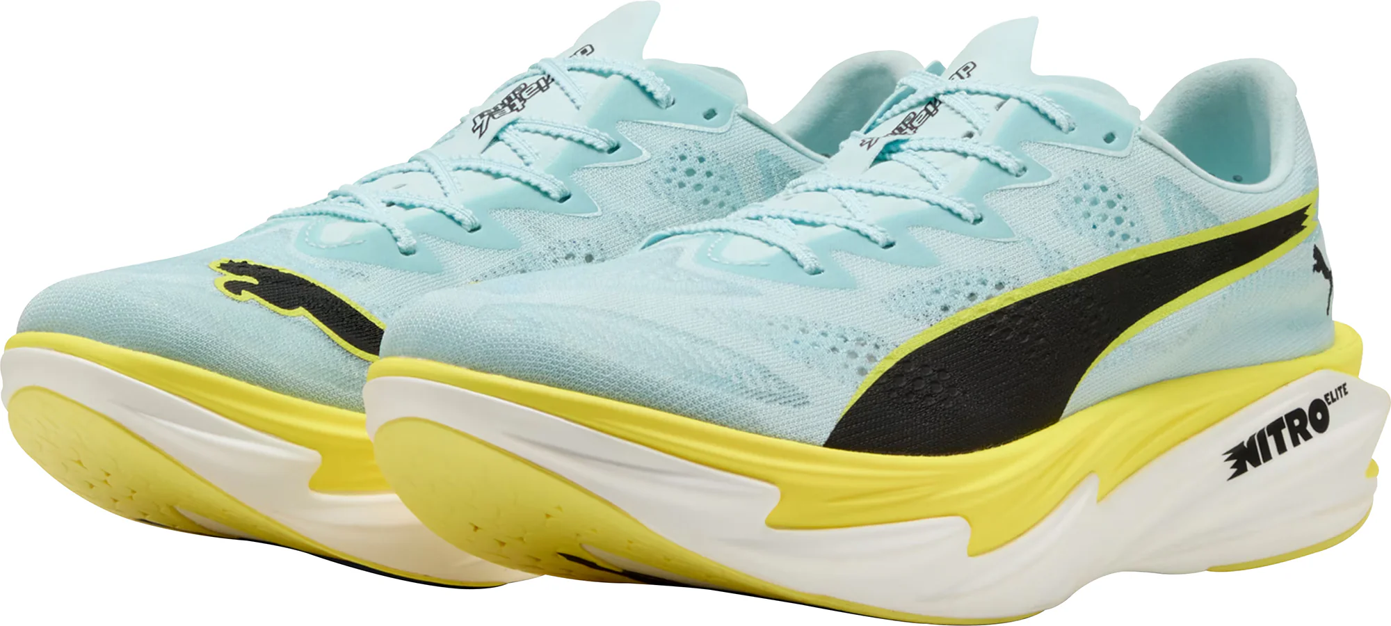 Puma Deviate Nitro Elite 4 Mens Running Shoes - Green - Image 5