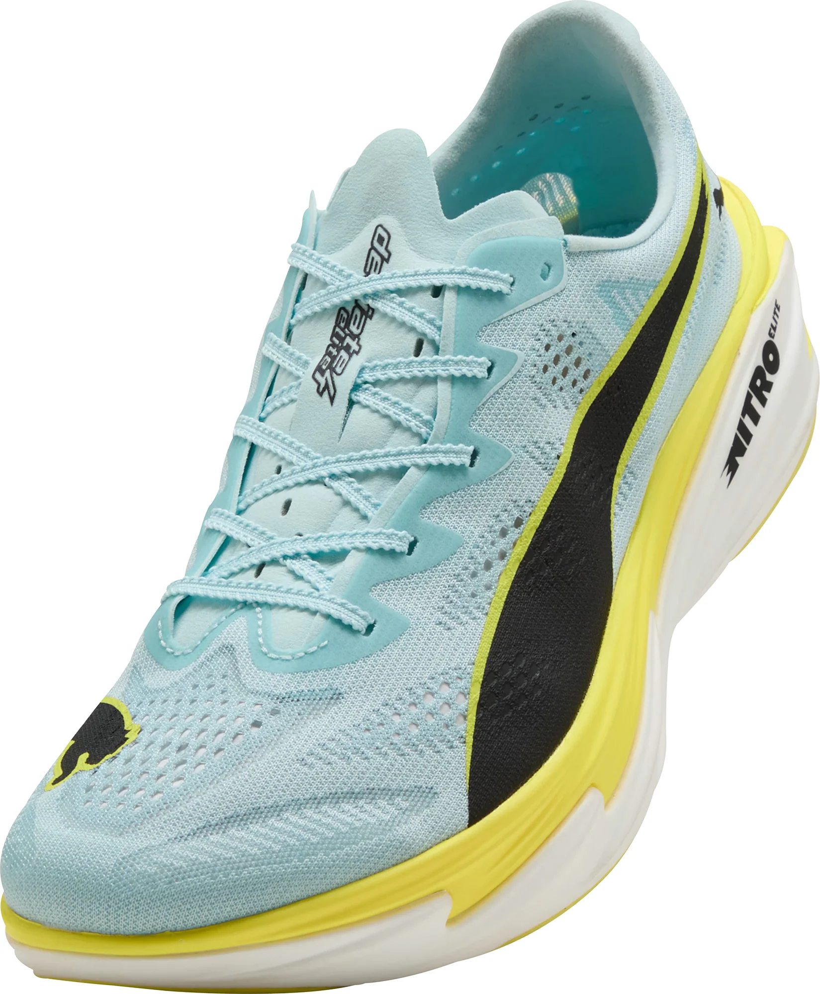 Puma Deviate Nitro Elite 4 Mens Running Shoes - Green - Image 7