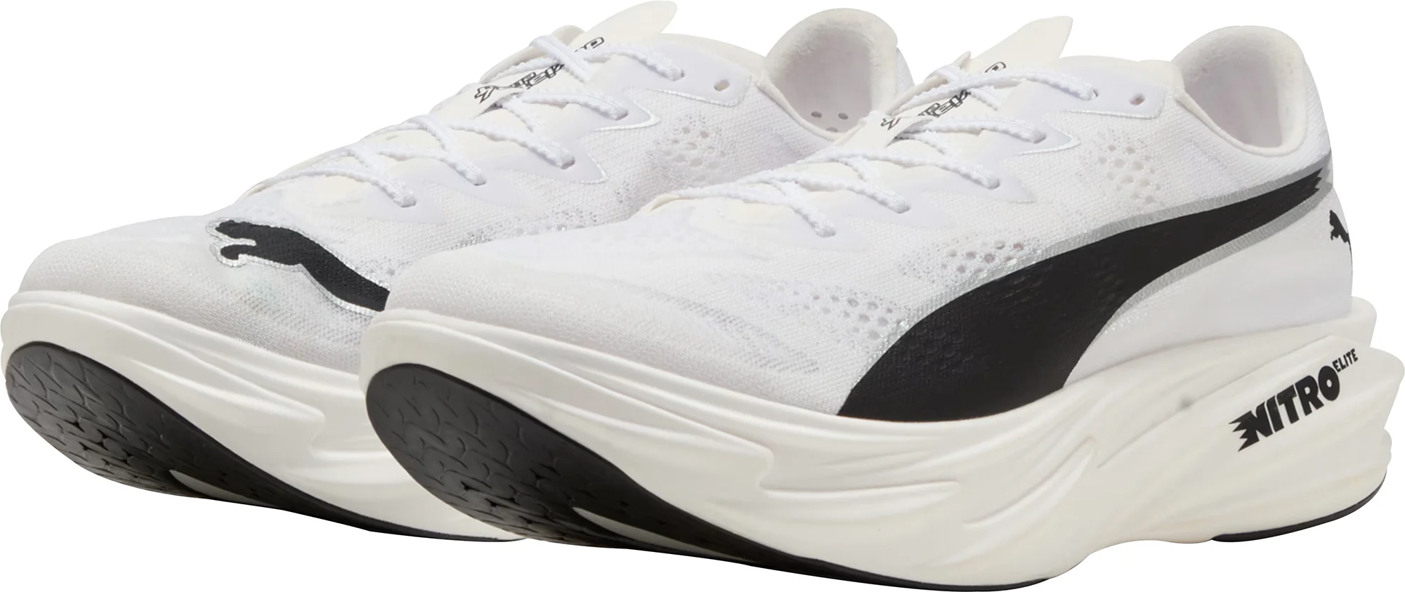 Puma Deviate Nitro Elite 4 Mens Running Shoes - White - Image 5