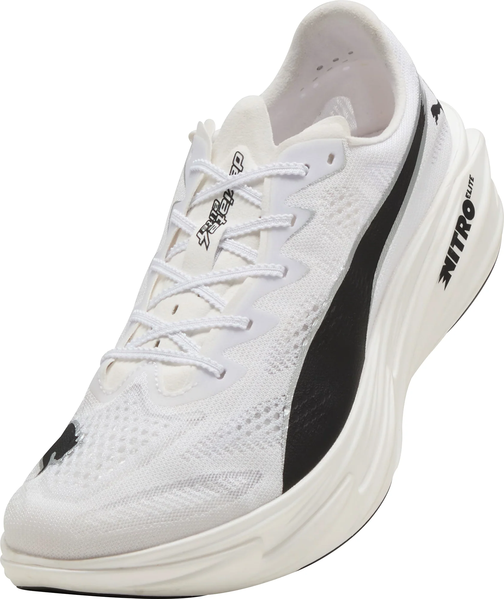 Puma Deviate Nitro Elite 4 Mens Running Shoes - White - Image 7