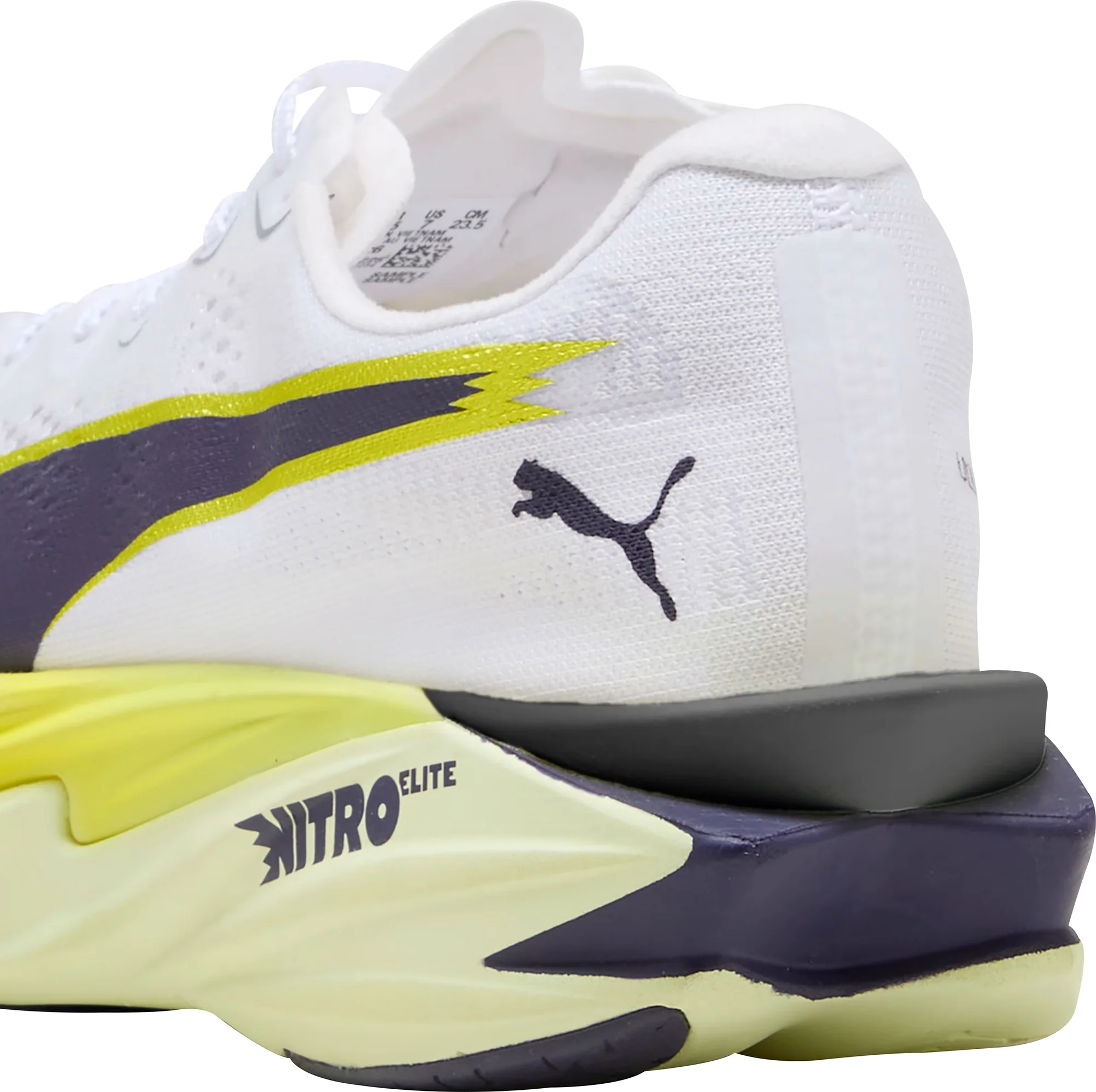 Puma Deviate Nitro Elite 4 Womens Running Shoes - White - Image 6