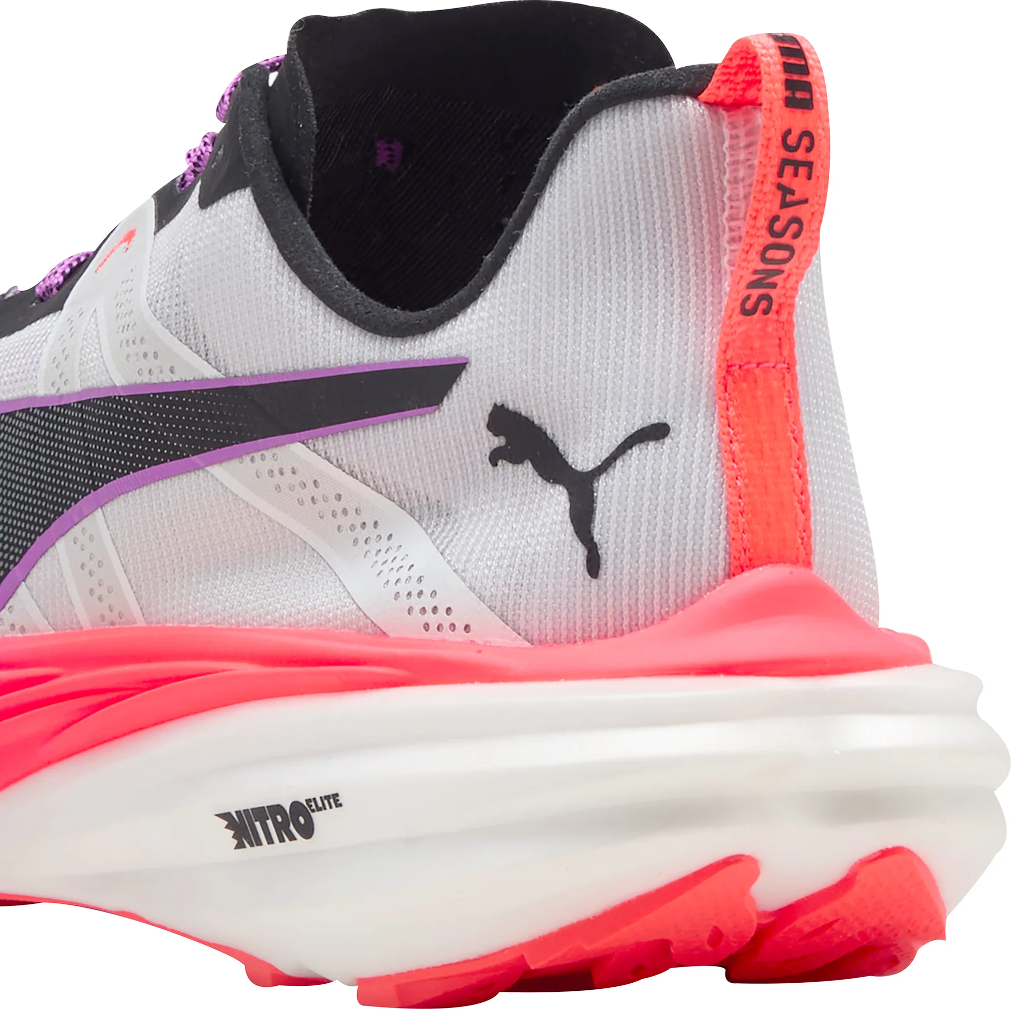 Puma Deviate Nitro Elite Mens Trail Running Shoes - White - Image 6