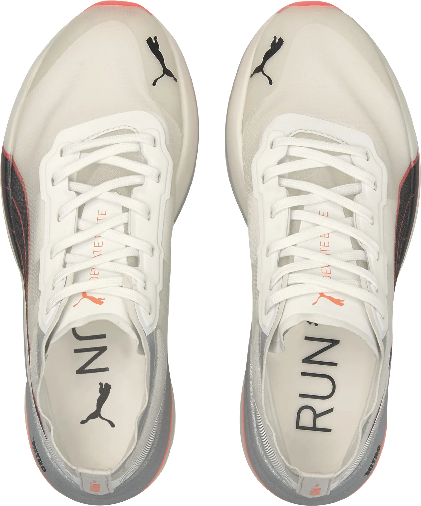 Puma Deviate Nitro Elite Racer Womens Running Shoes - White - Image 4