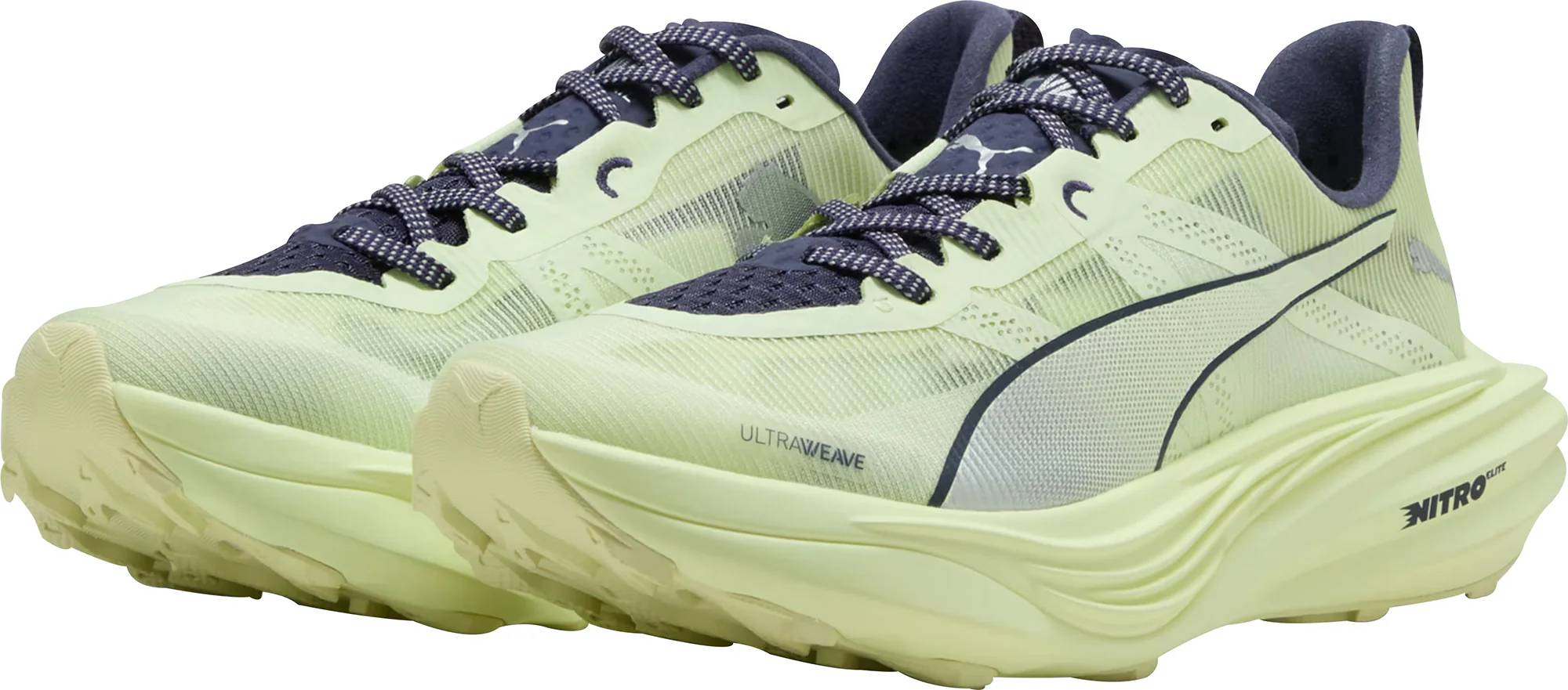 Puma Deviate Nitro Elite Womens Trail Running Shoes - Green - Image 5