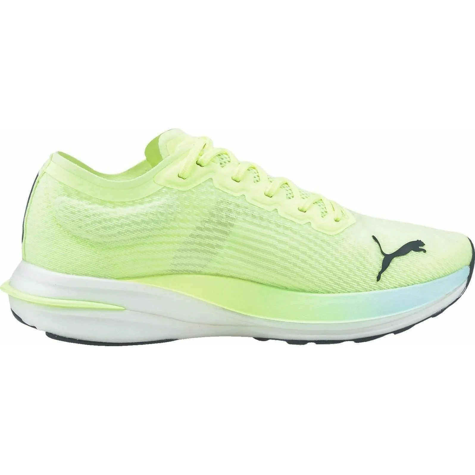 Puma Deviate Nitro Mens Running Shoes - Yellow - Image 3