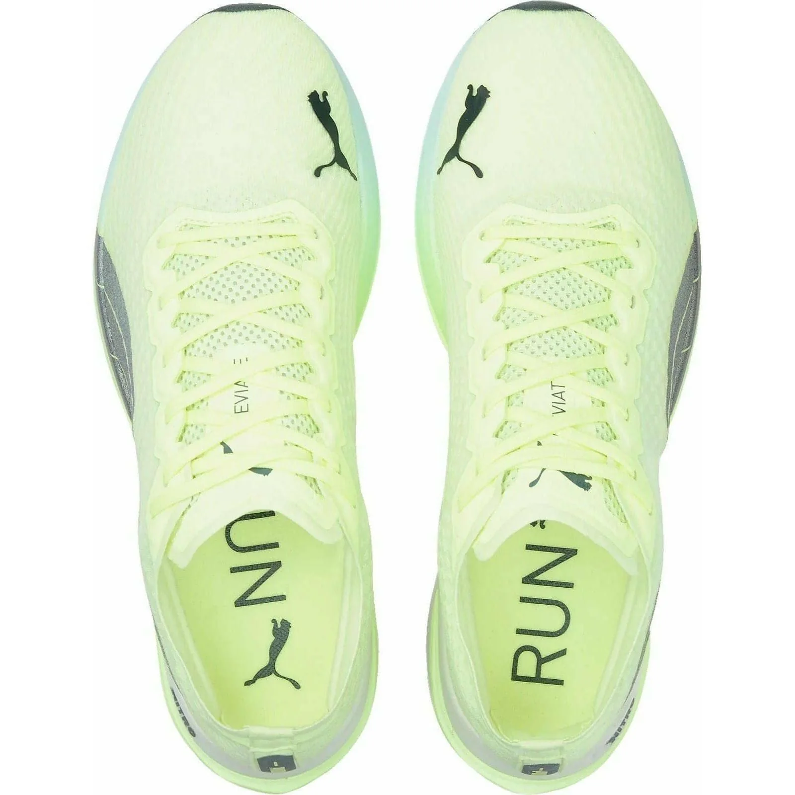Puma Deviate Nitro Mens Running Shoes - Yellow - Image 4