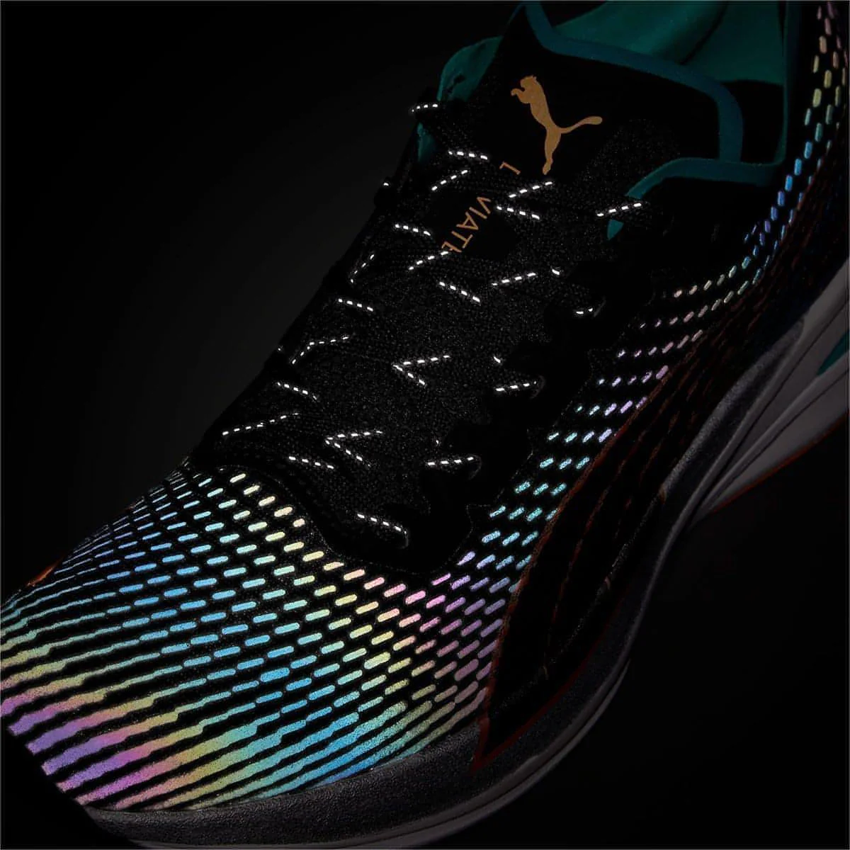 Puma Deviate Nitro WTR Mens Running Shoes - Black - Image 7