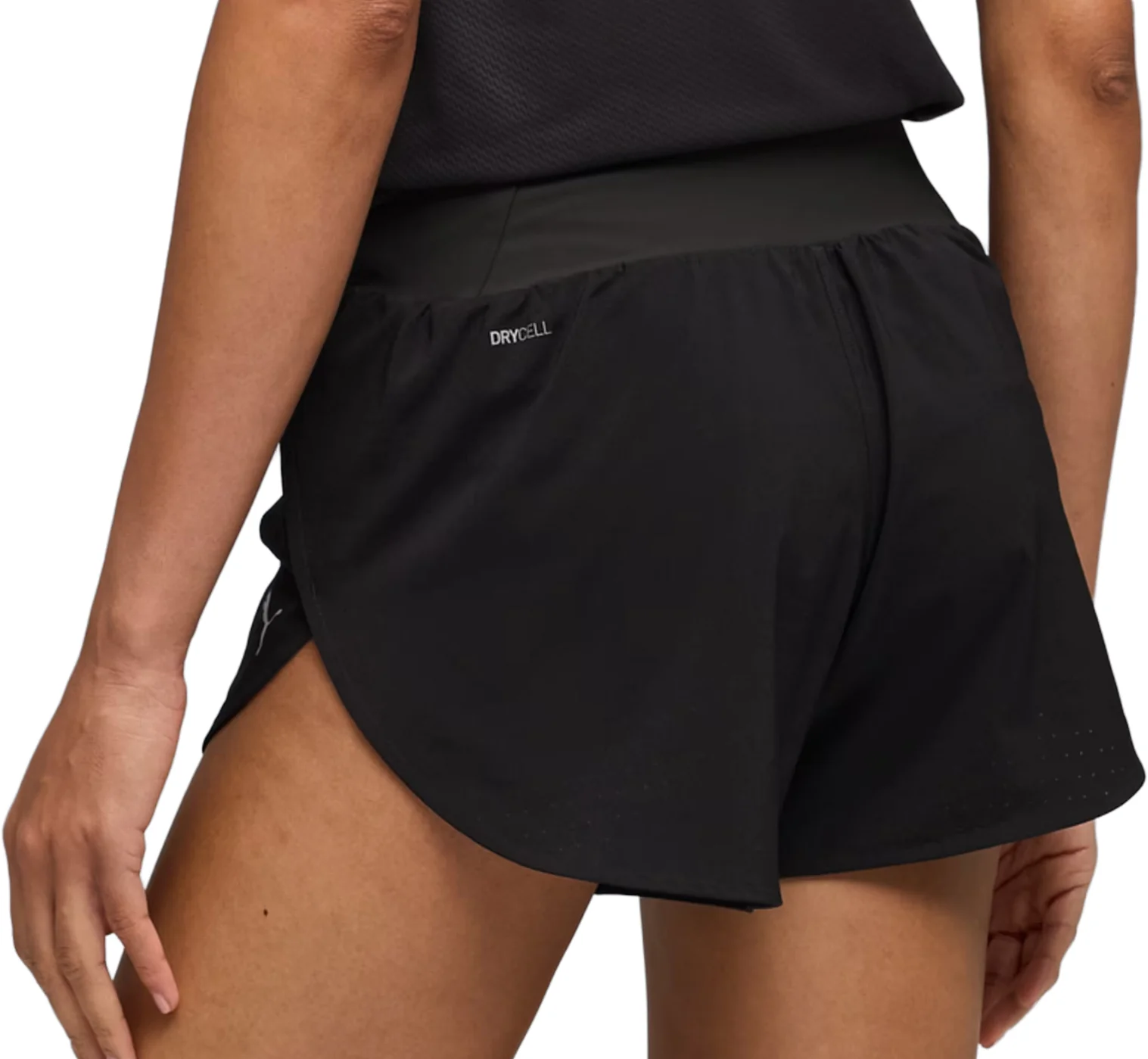 Puma DreamRun dryCELL 3 Inch Womens Running Shorts - Black - Image 2