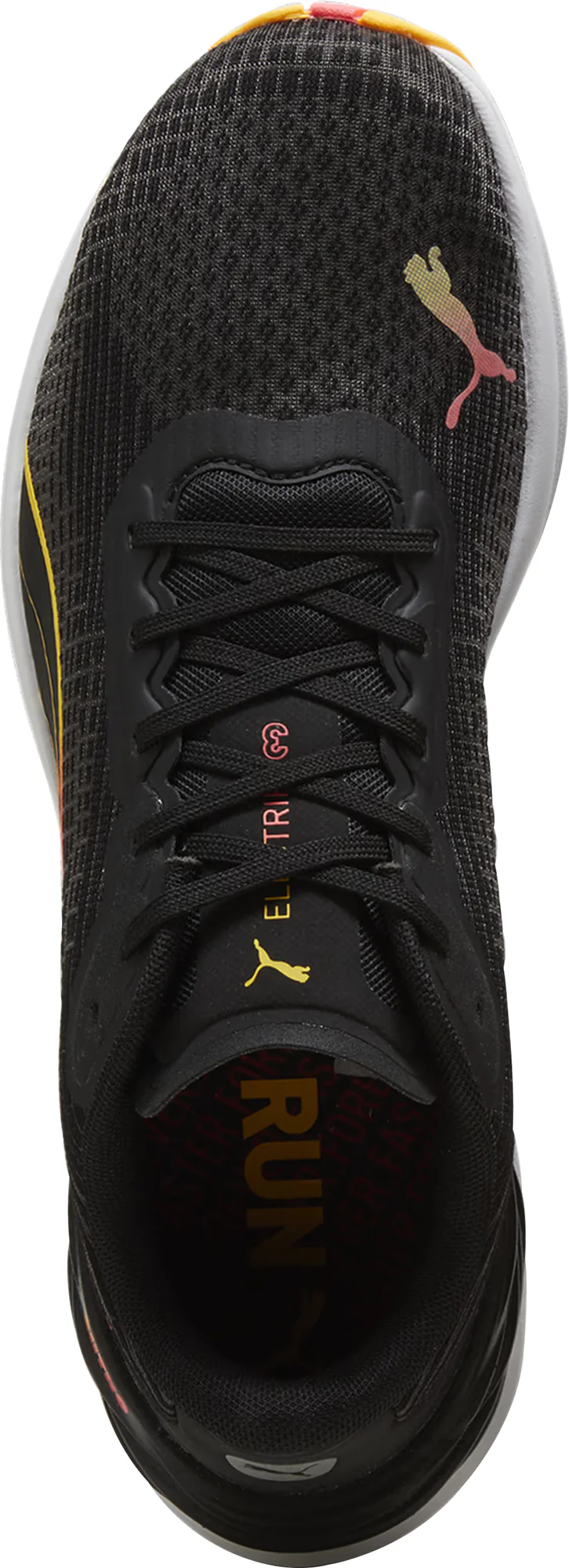 Puma Electrify Nitro 3 Mens Running Shoes - Black - Image 4