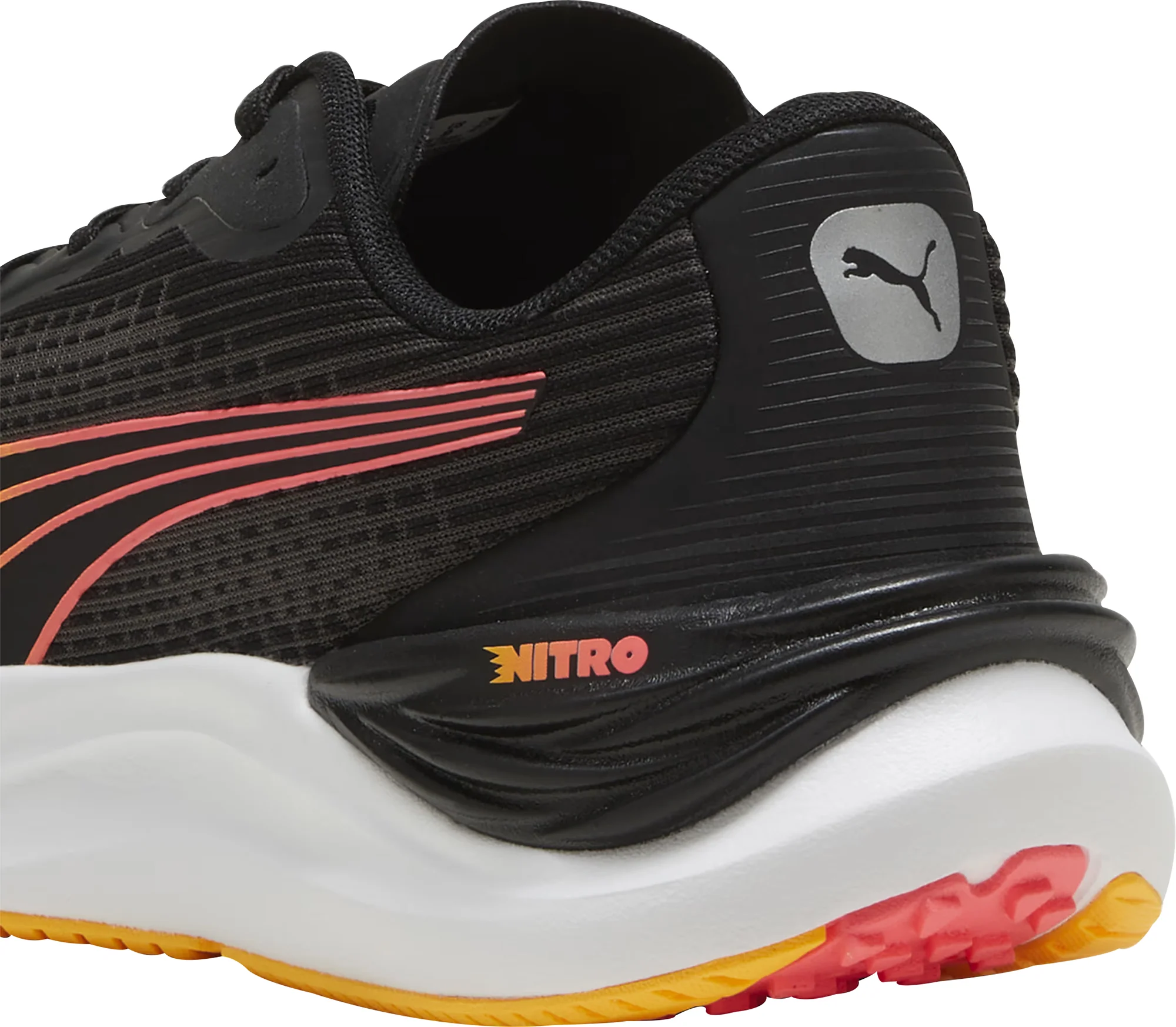 Puma Electrify Nitro 3 Mens Running Shoes - Black - Image 6