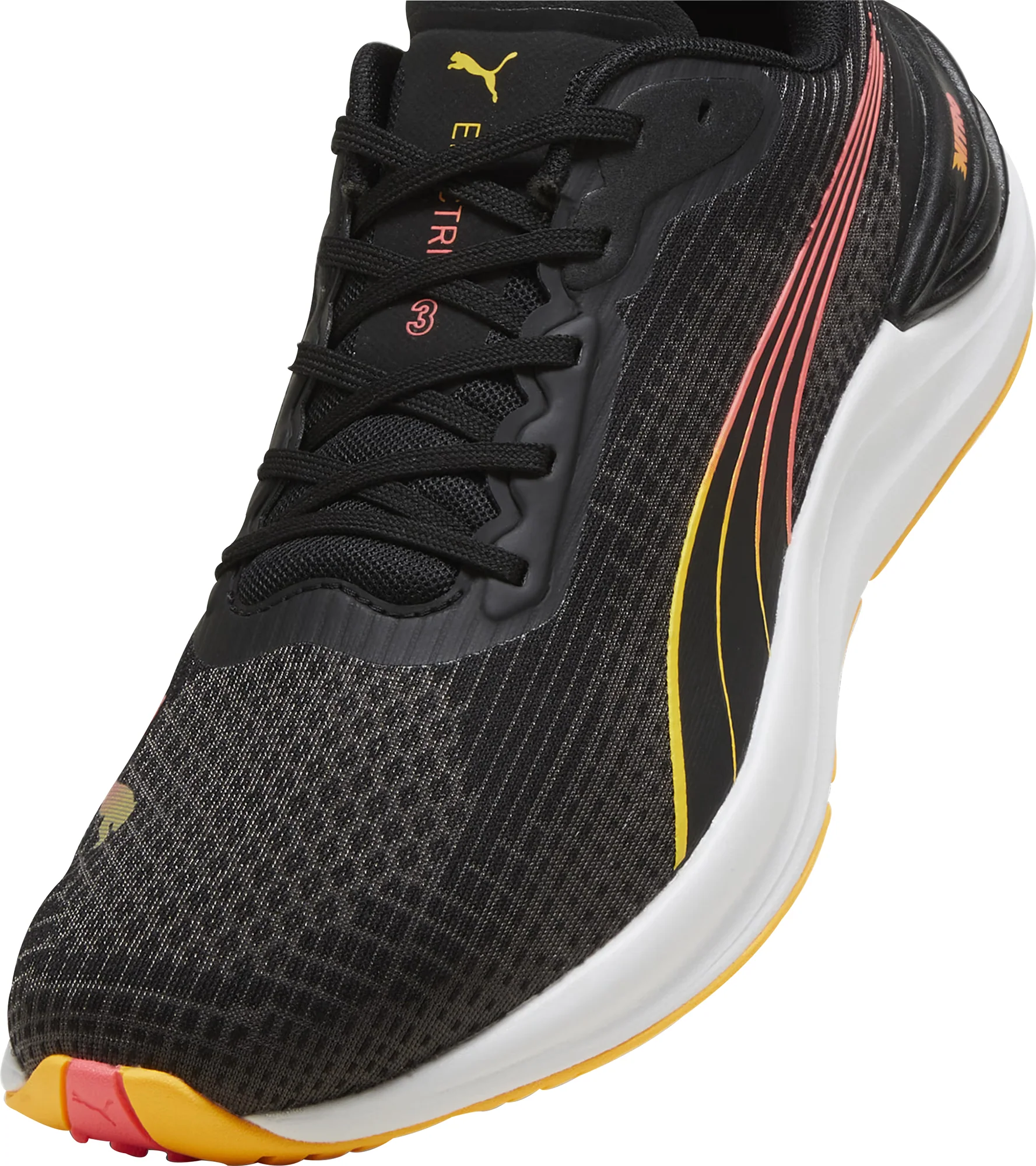 Puma Electrify Nitro 3 Mens Running Shoes - Black - Image 7