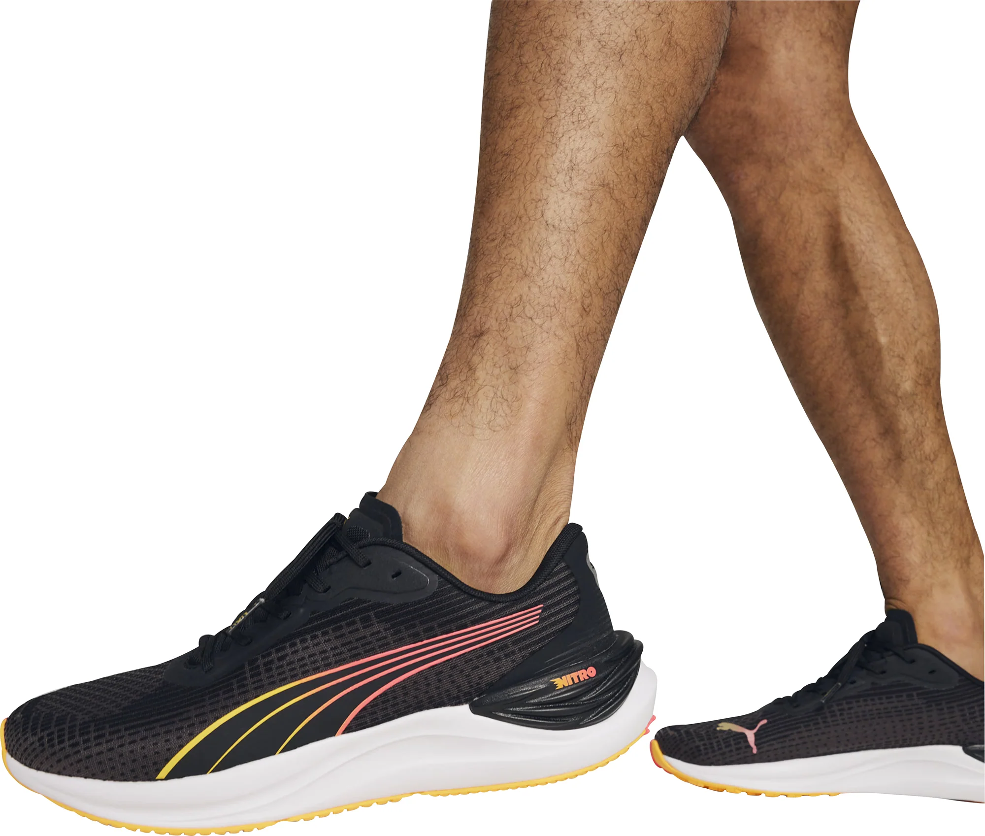 Puma Electrify Nitro 3 Mens Running Shoes - Black - Image 8