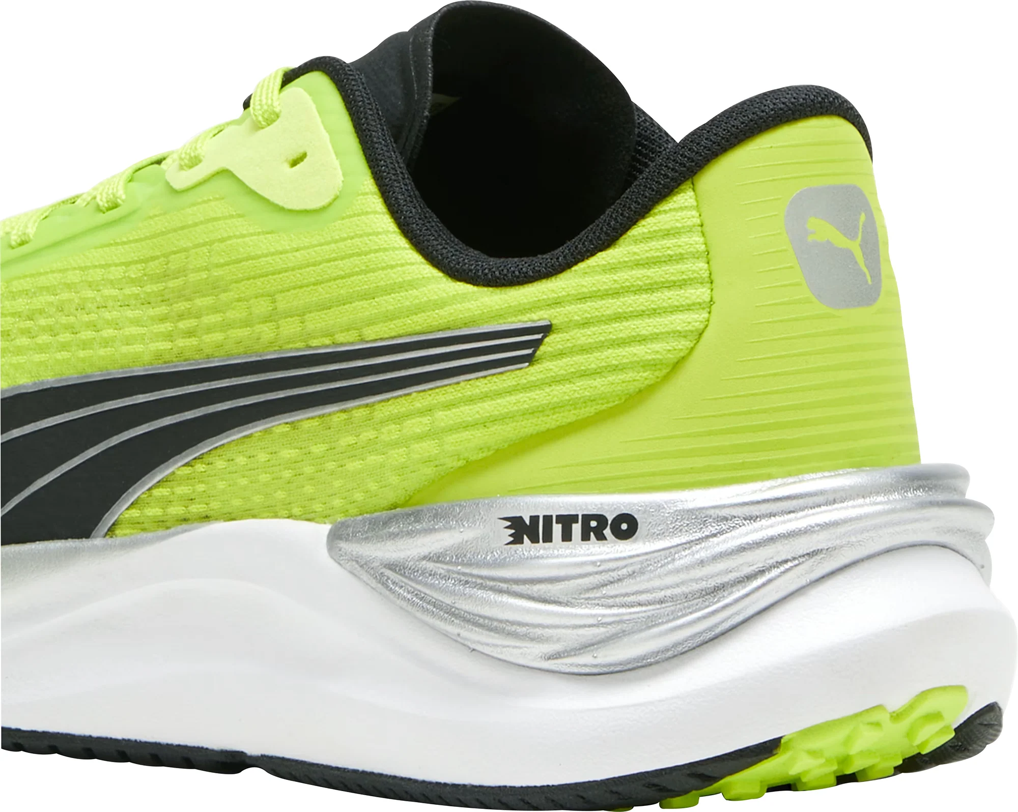 Puma Electrify Nitro 3 Mens Running Shoes - Green - Image 6