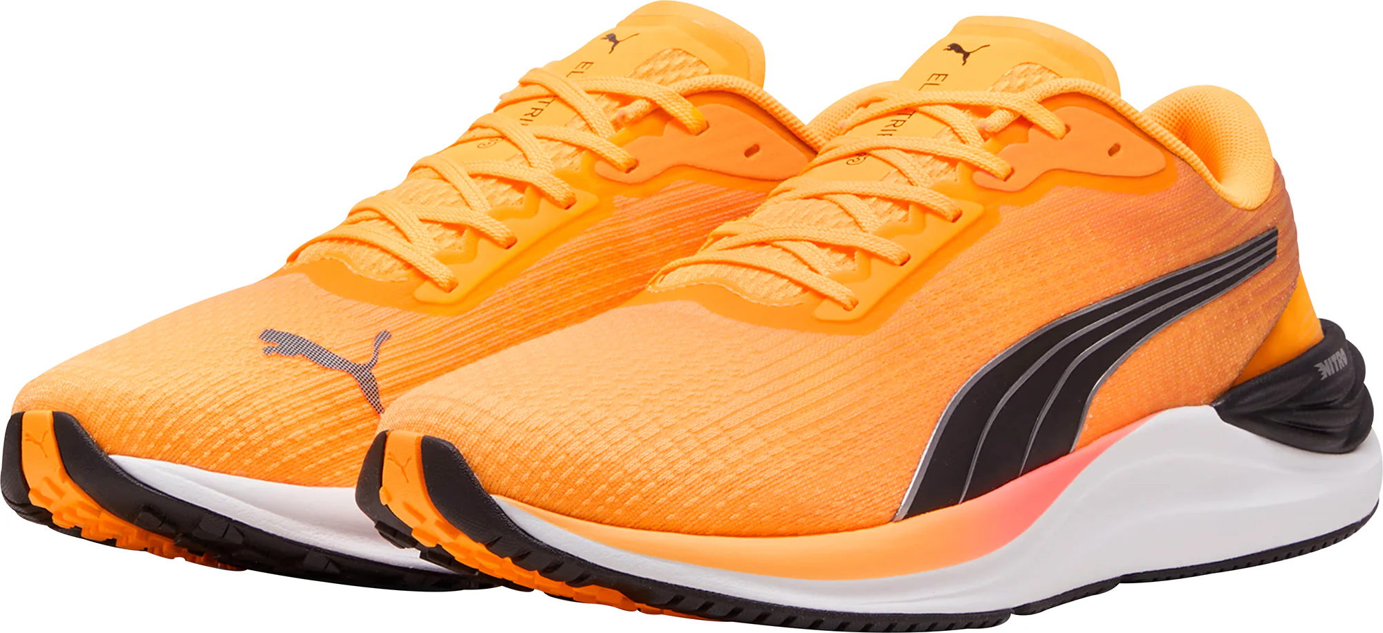 Puma Electrify Nitro 3 Mens Running Shoes - Orange - Image 5