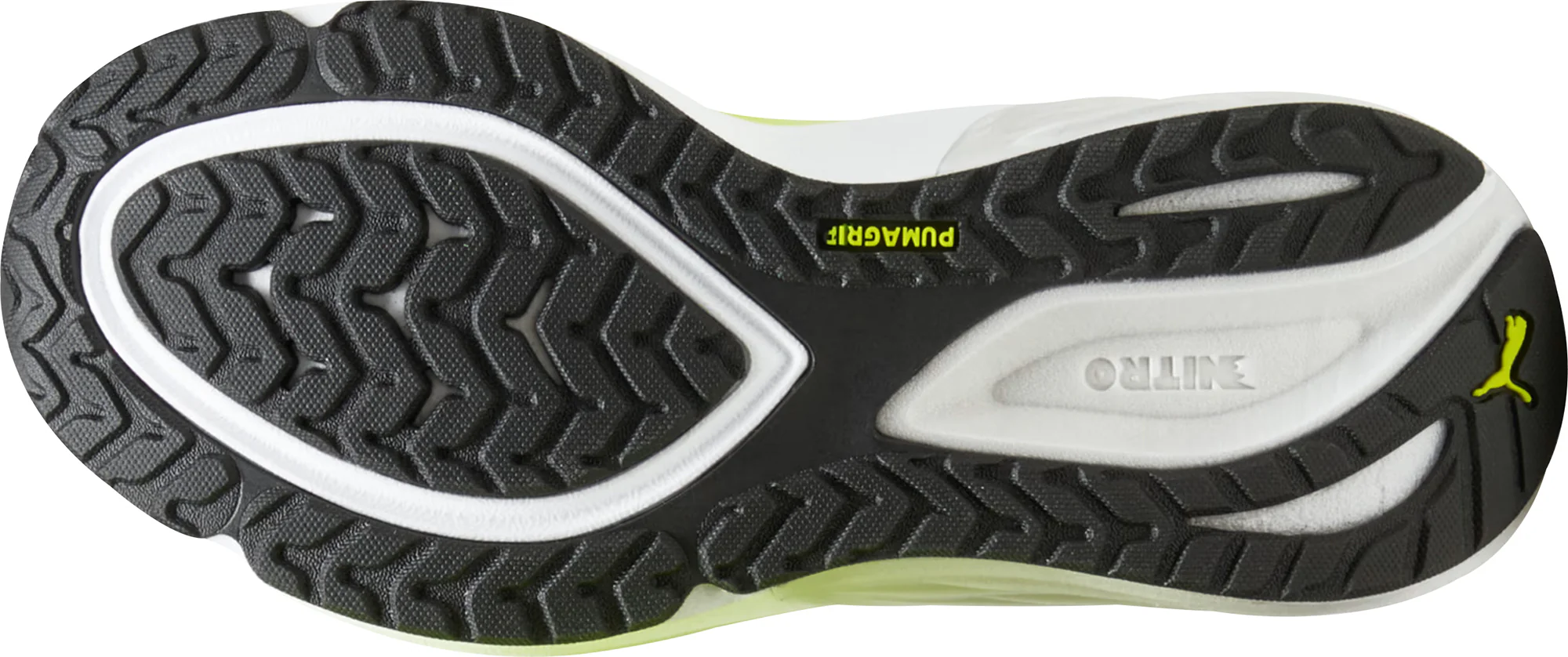 Puma Electrify Nitro 4 Junior Running Shoes - Yellow - Image 2