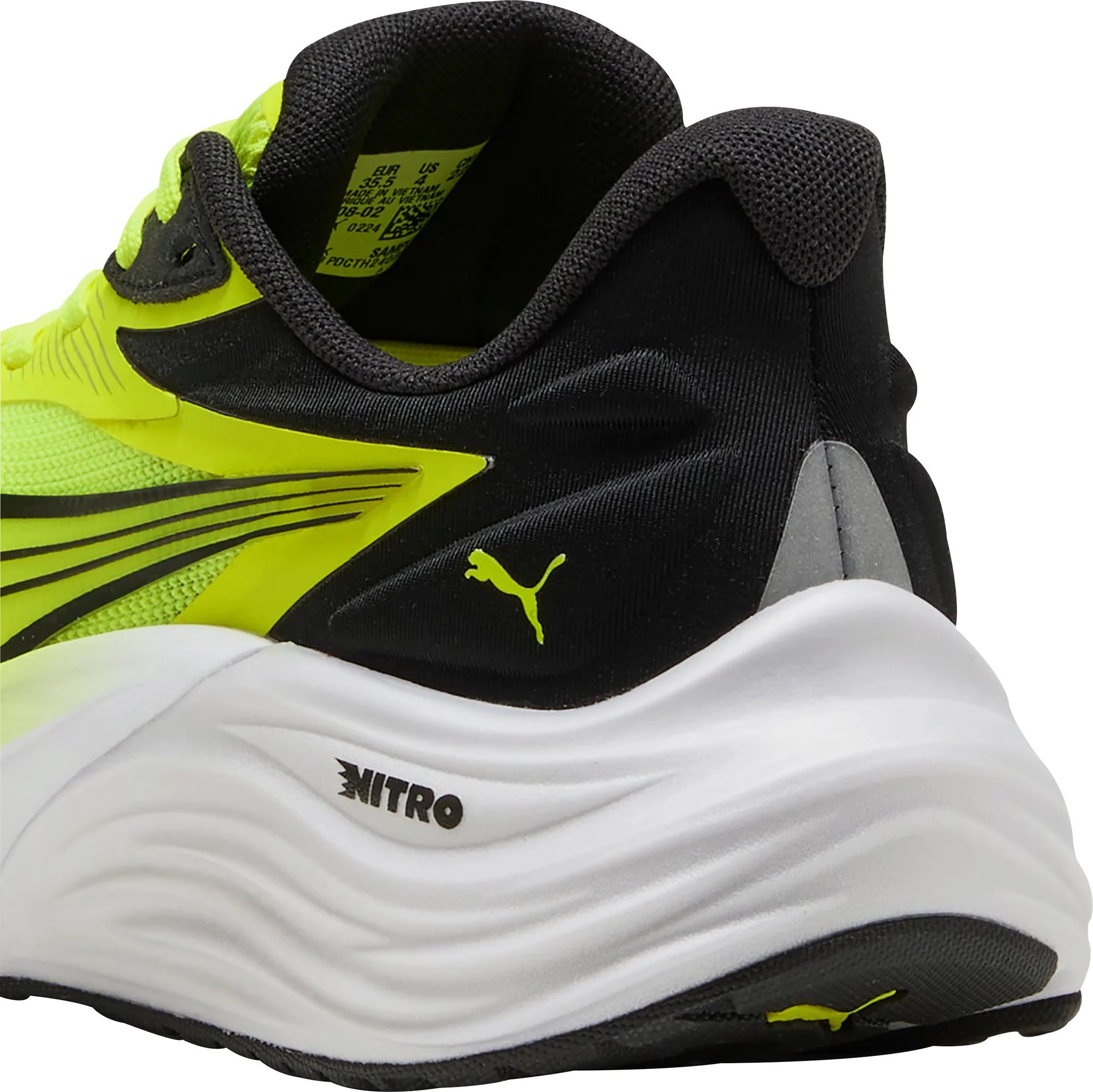 Puma Electrify Nitro 4 Junior Running Shoes - Yellow - Image 6
