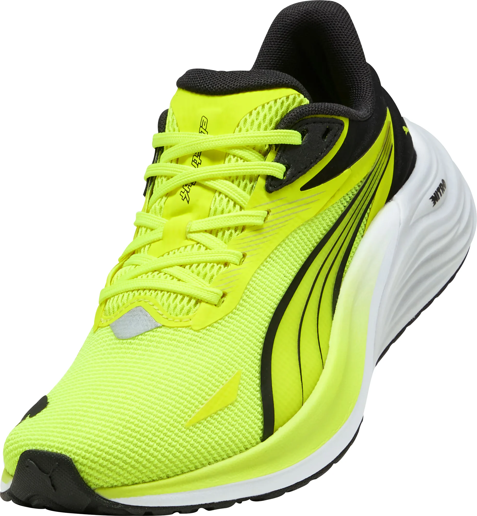 Puma Electrify Nitro 4 Junior Running Shoes - Yellow - Image 7