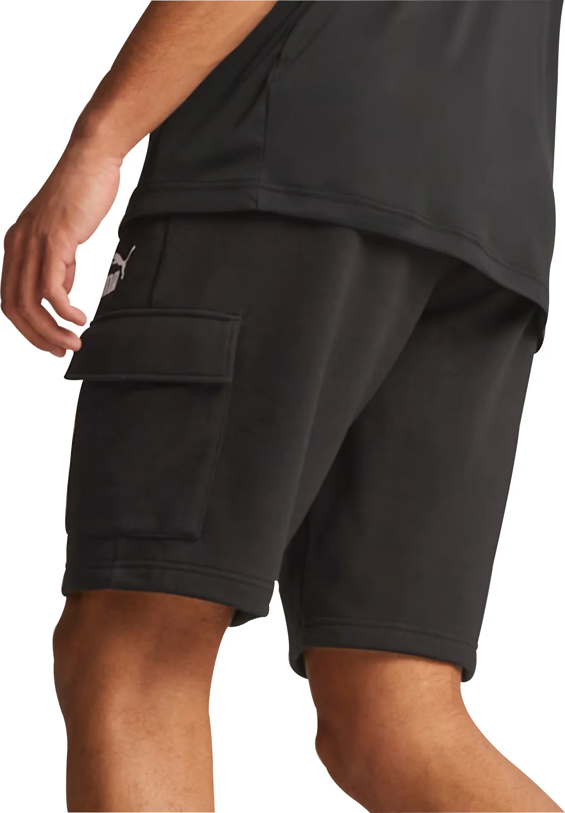 Puma Essentials Cargo Mens Shorts - Black - Image 2