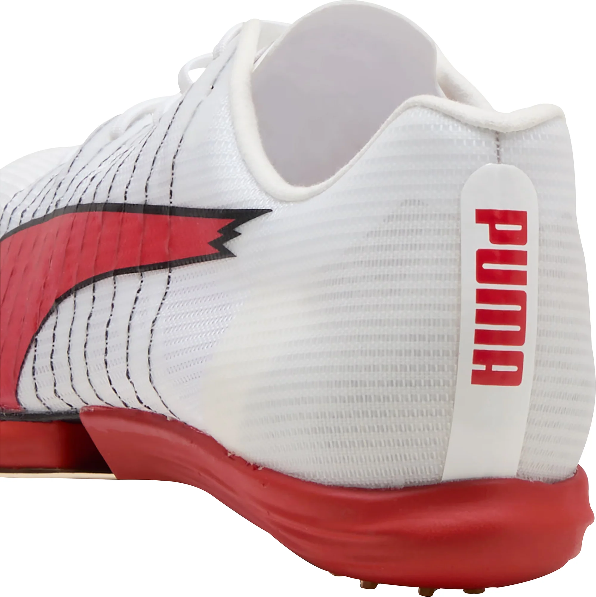 Puma evoSpeed Forte Nitro Elite Running Spikes - White - Image 6
