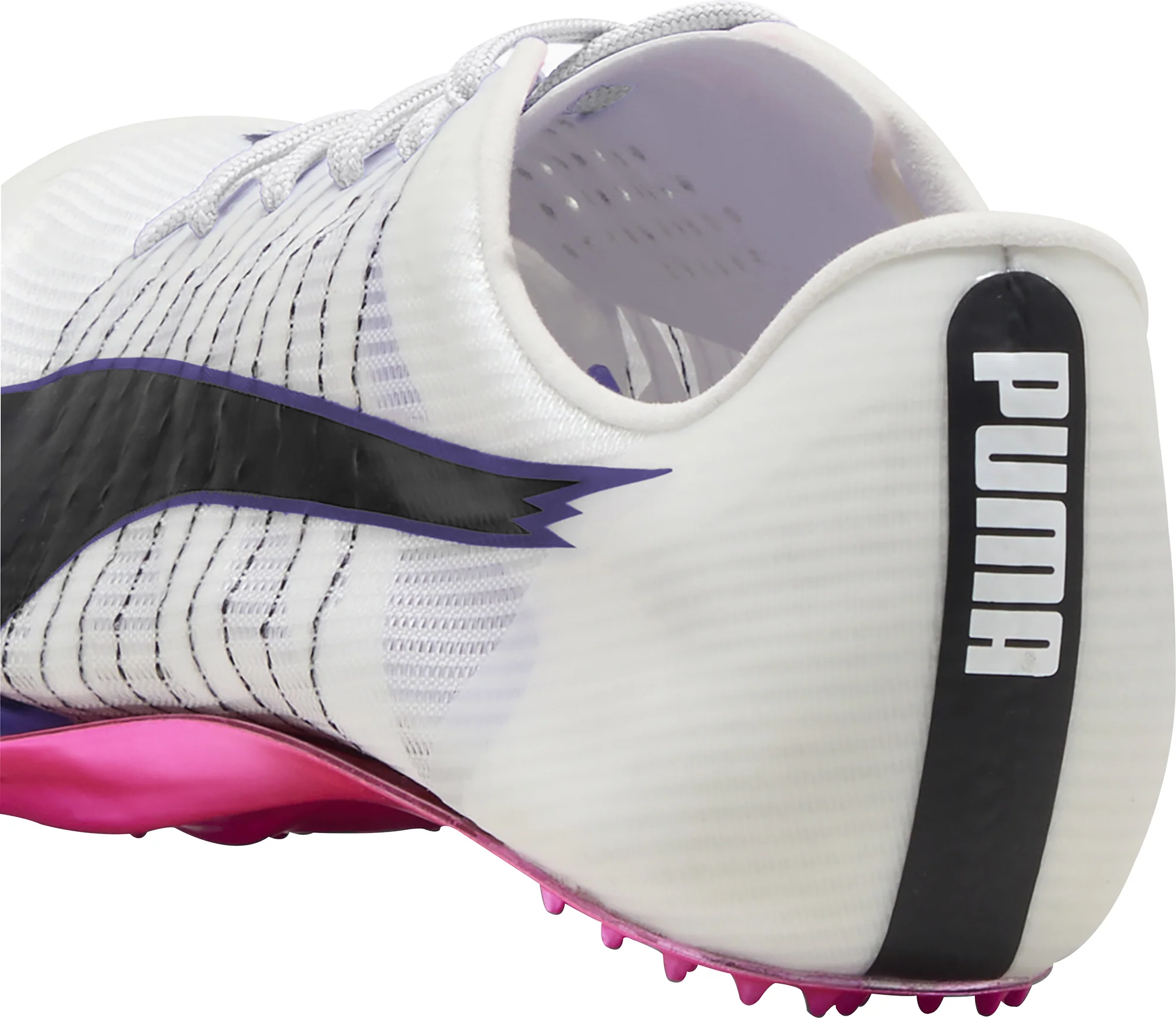 Puma evoSpeed Sprint Nitro Elite 2 Running Spikes - White - Image 6