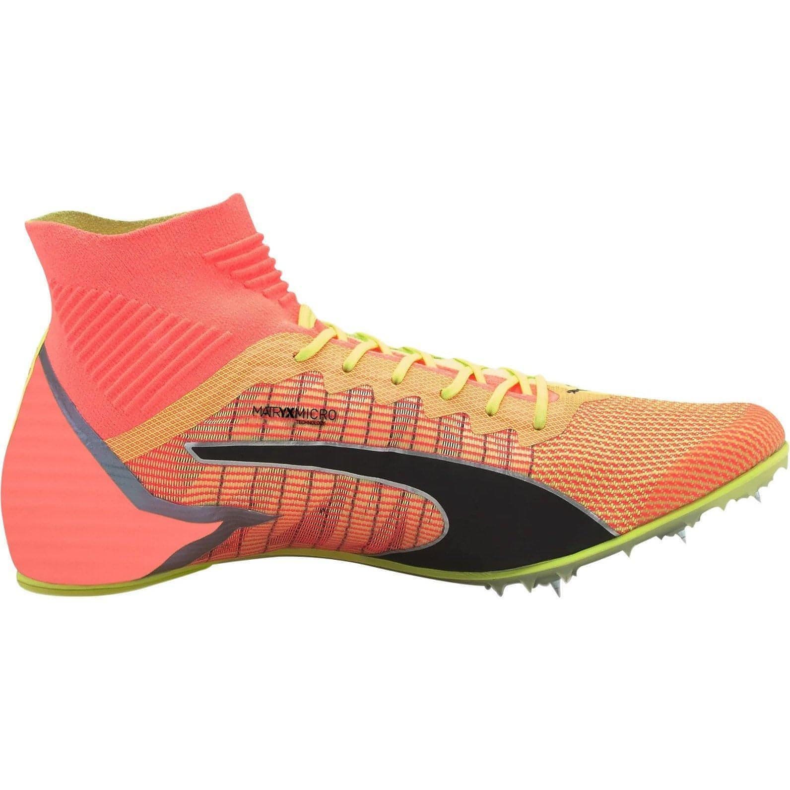 Puma evoSPEED Tokyo Future Mid Running Spikes - Yellow - Image 3