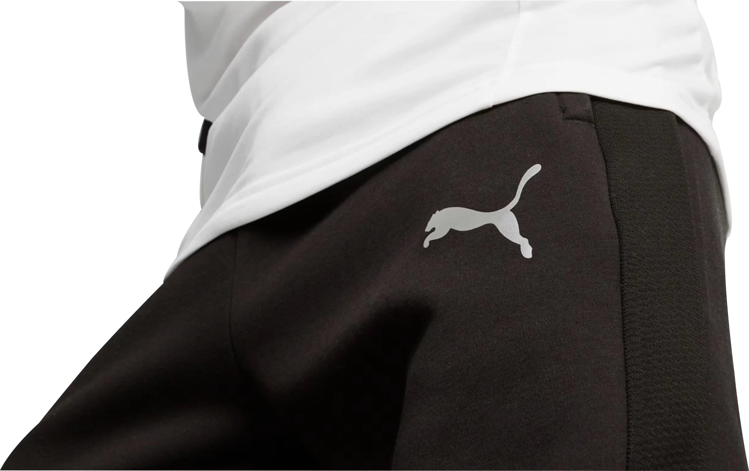 Puma EvoStripe Mens Training Joggers - Black - Image 3
