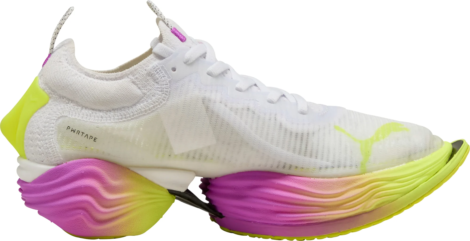 Puma Fast-R Nitro Elite 2 Ekiden Glow Mens Running Shoes - White - Image 3