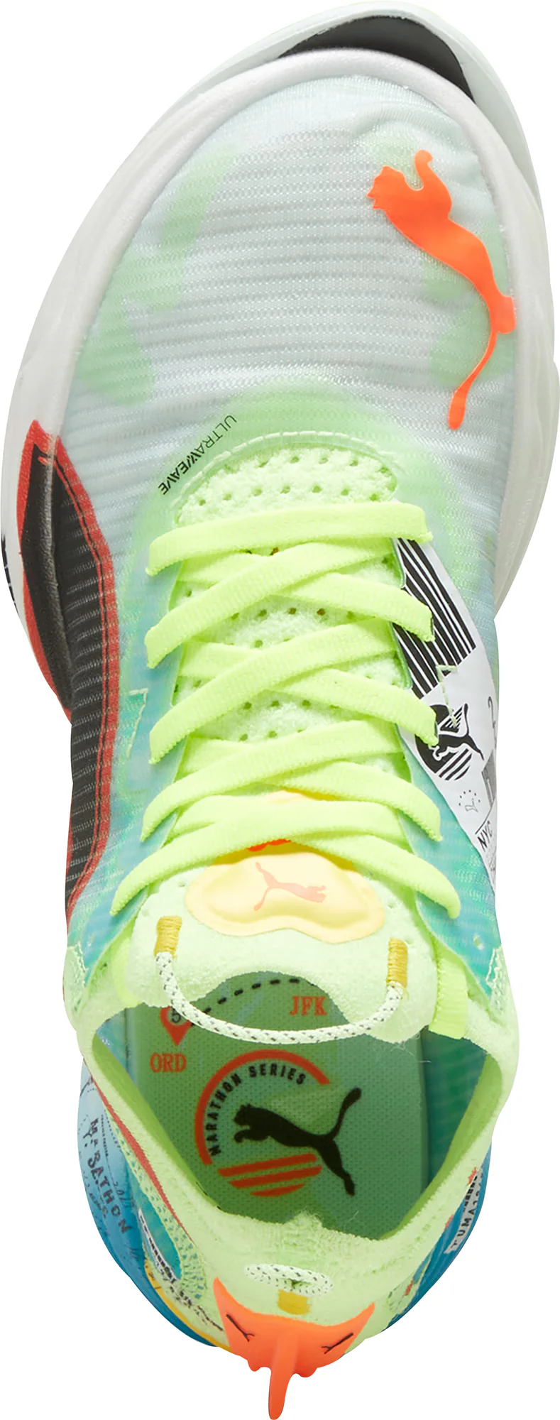 Puma Fast-R Nitro Elite 2 Womens Running Shoes - Green - Image 4