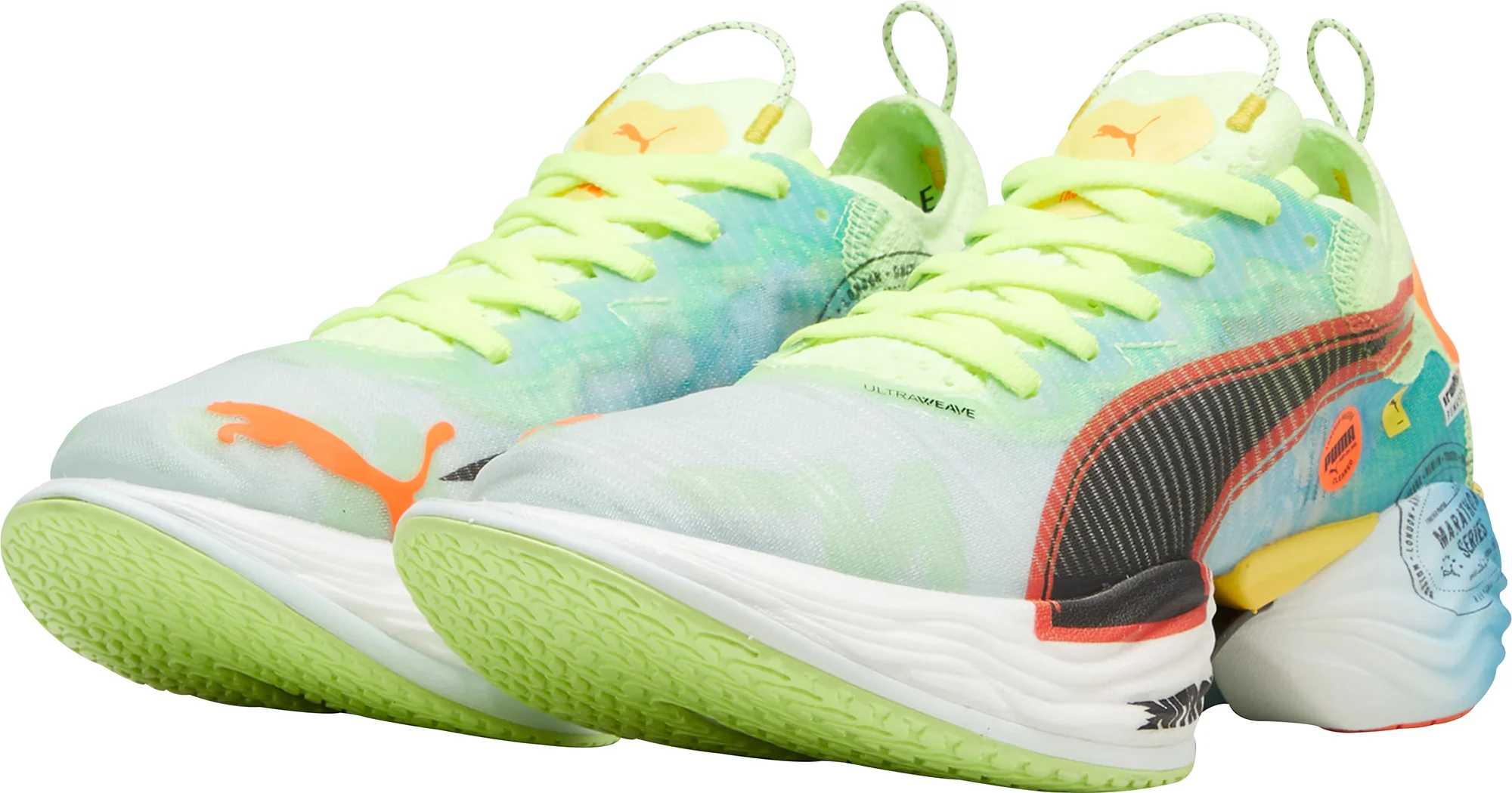 Puma Fast-R Nitro Elite 2 Womens Running Shoes - Green - Image 5