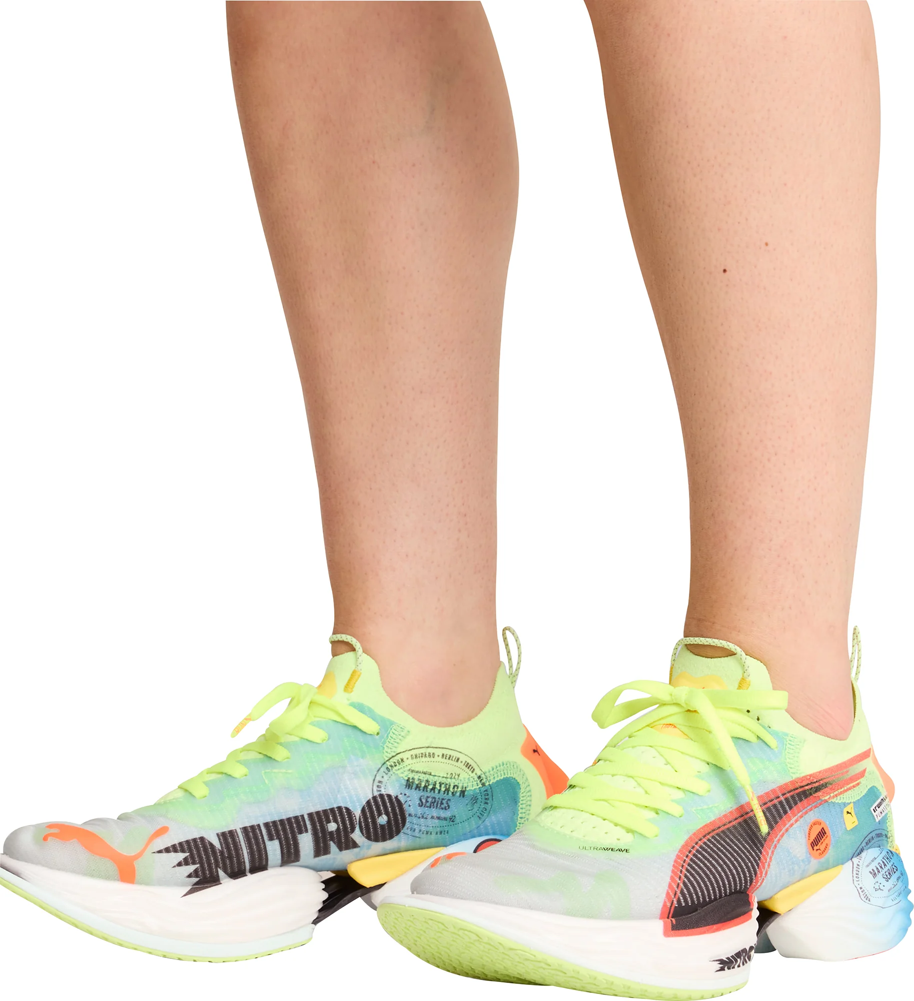 Puma Fast-R Nitro Elite 2 Womens Running Shoes - Green - Image 7