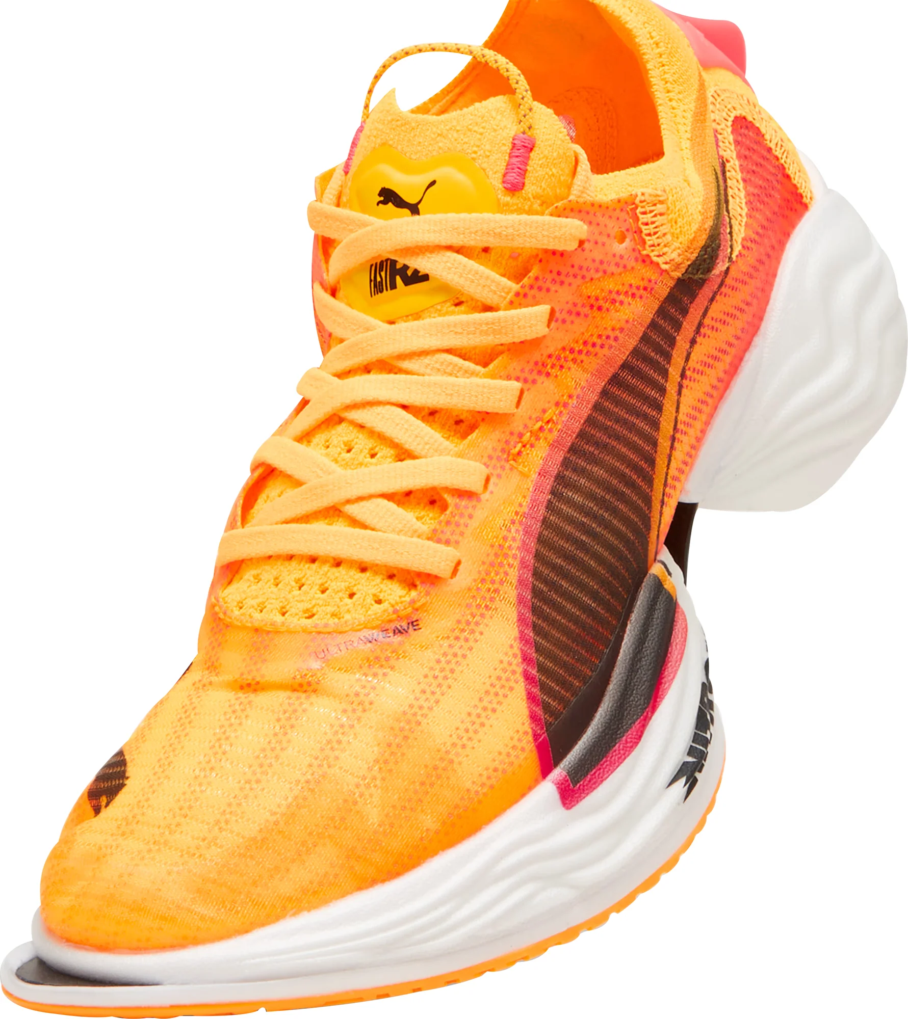 Puma Fast-R Nitro Elite 2 Womens Running Shoes - Orange - Image 6