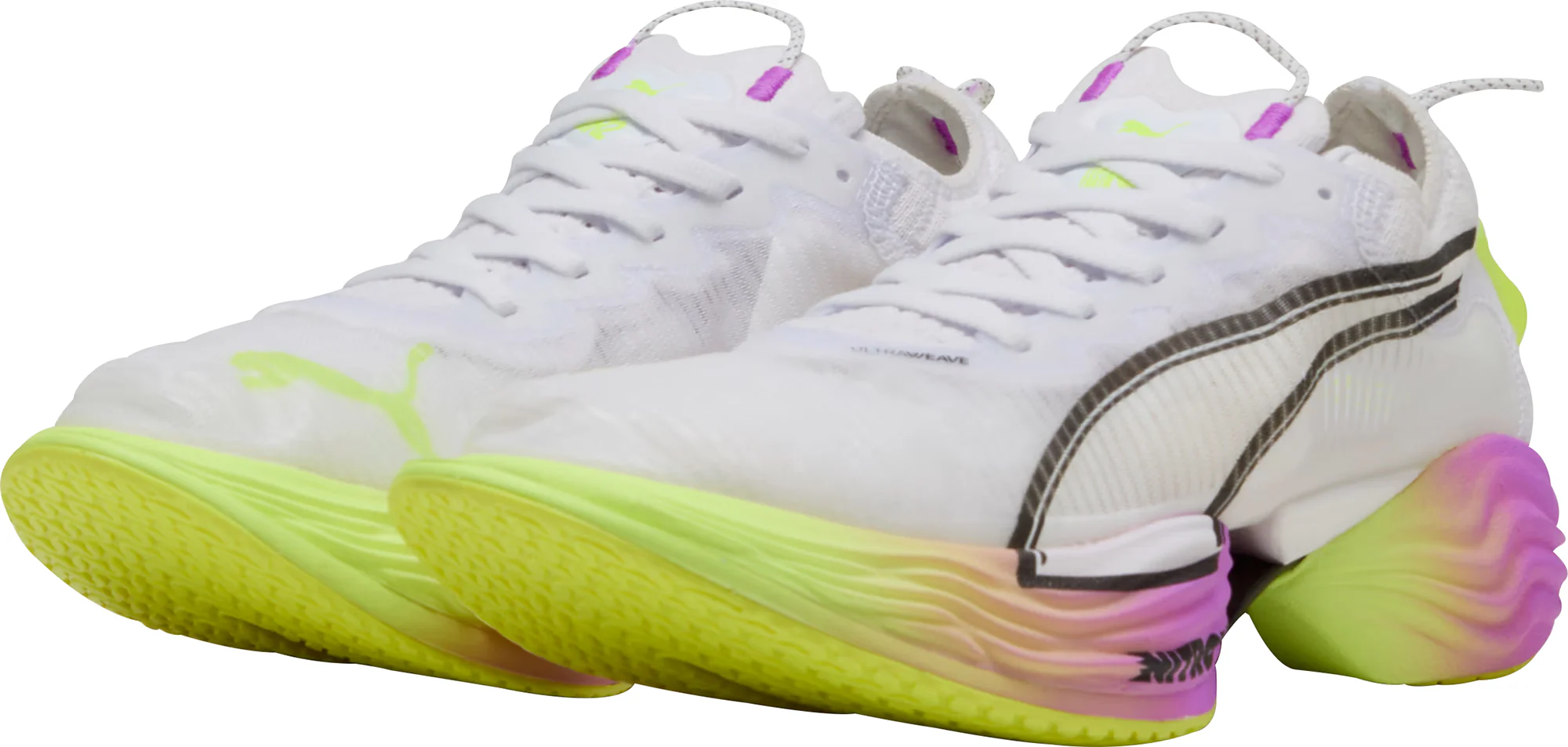 Puma Fast-R Nitro Elite 2 Womens Running Shoes - White - Image 5
