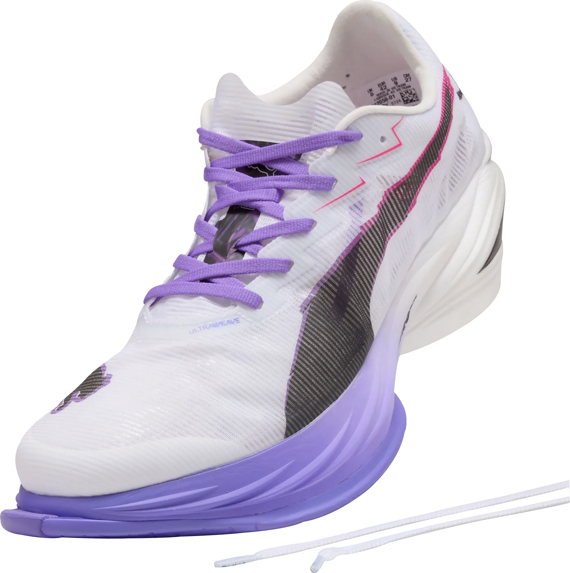 Puma Fast-R Nitro Elite 3 Mens Running Shoes - White - Image 7