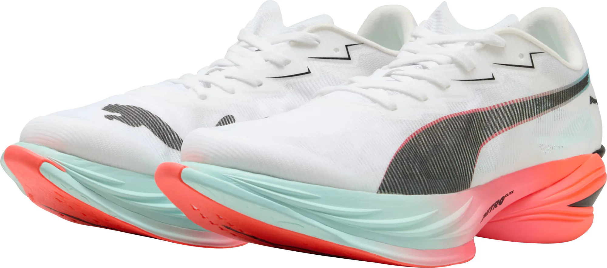 Puma Fast-R Nitro Elite 3 Mens Running Shoes - White - Image 5