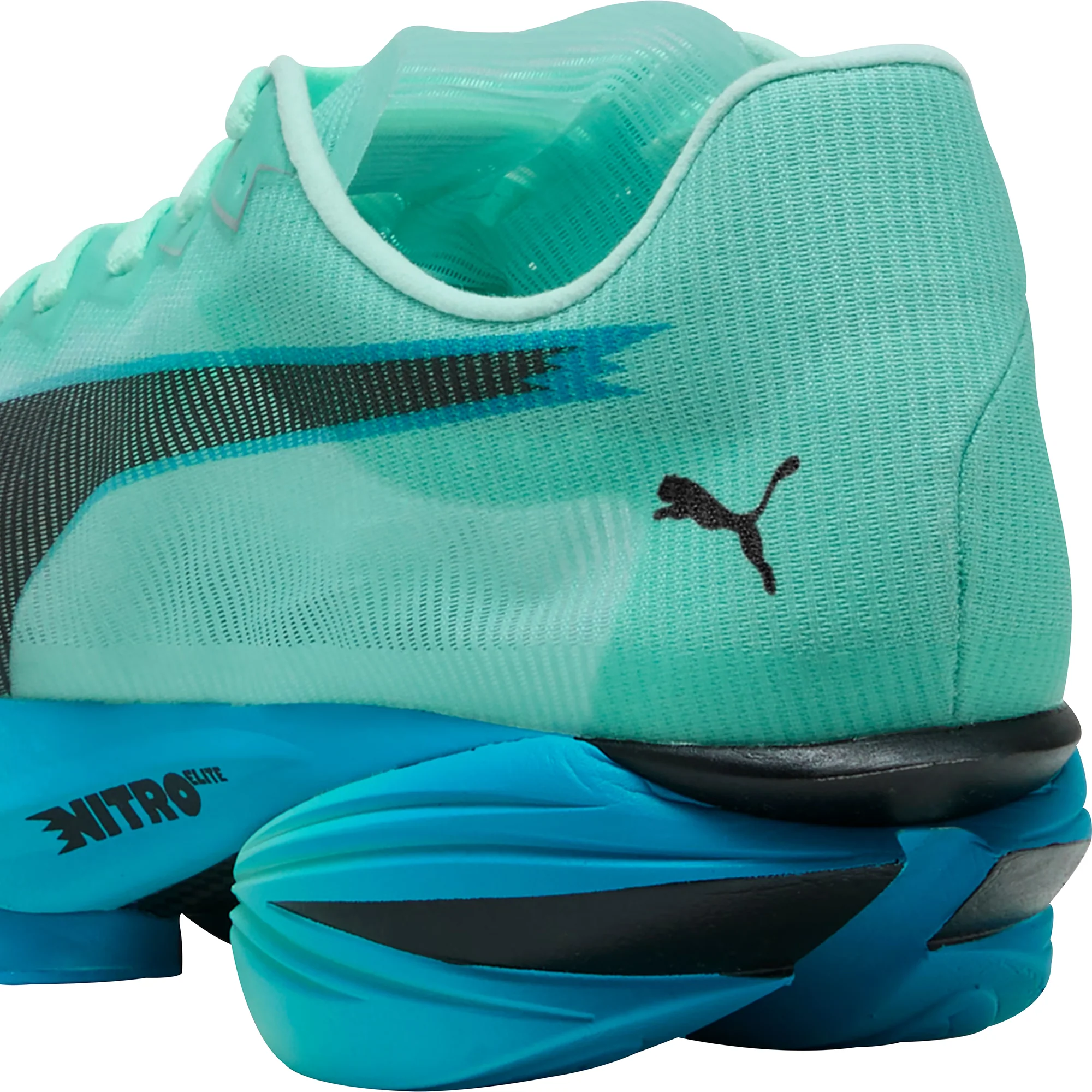 Puma Fast-R Nitro Elite 3 Womens Running Shoes - Green - Image 6
