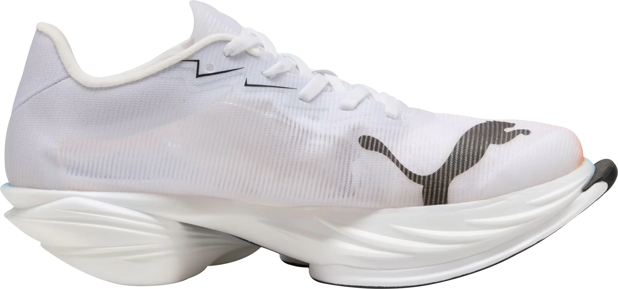 Puma Fast-R Nitro Elite 3 Womens Running Shoes - White - Image 3