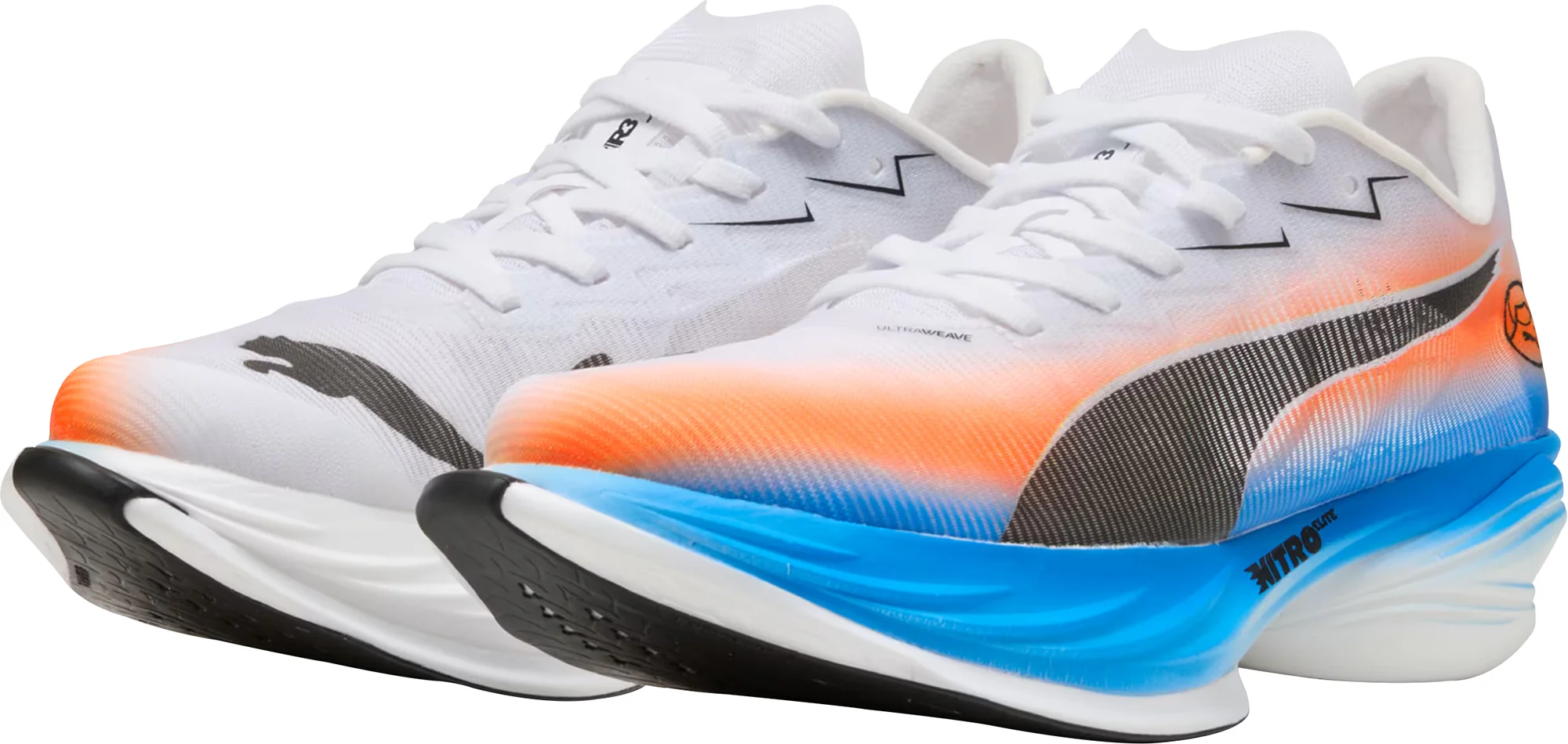 Puma Fast-R Nitro Elite 3 Womens Running Shoes - White - Image 4