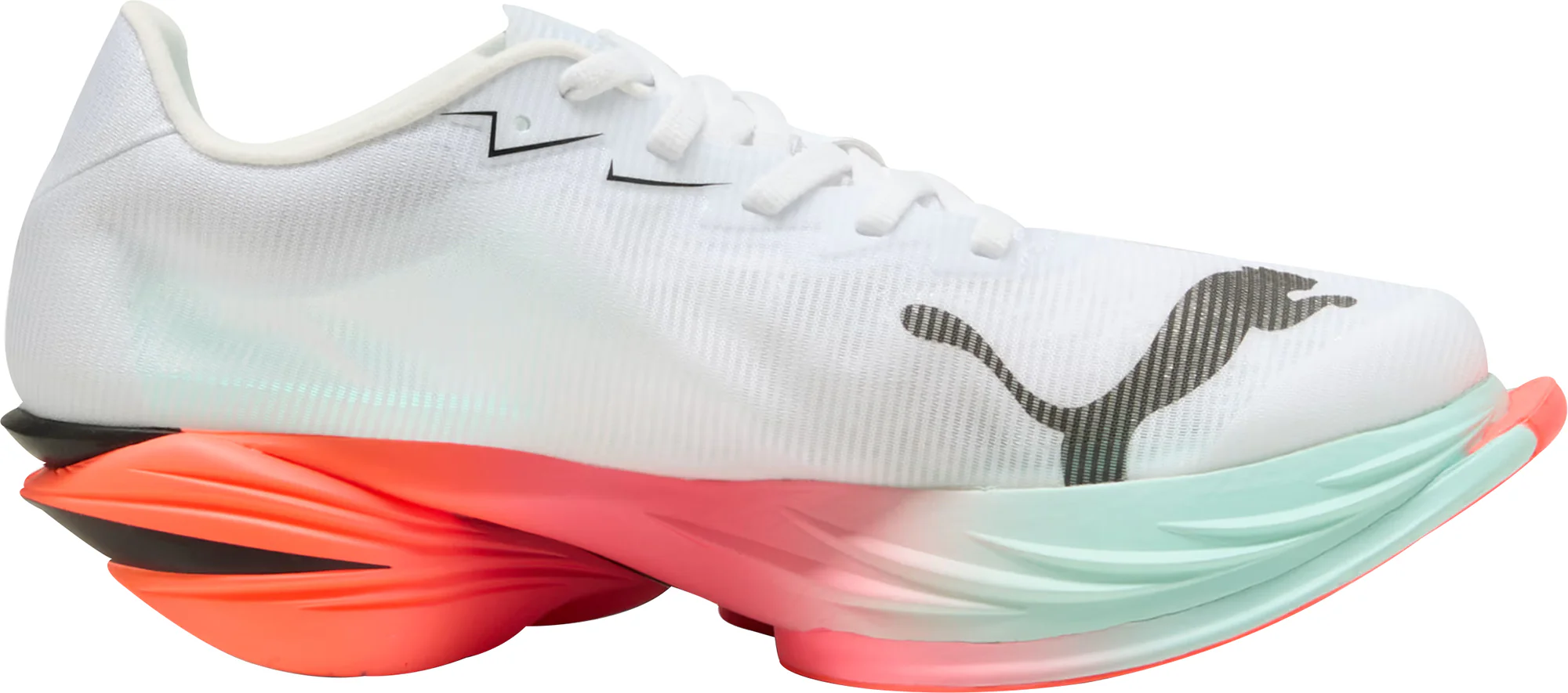 Puma Fast-R Nitro Elite 3 Womens Running Shoes - White - Image 3