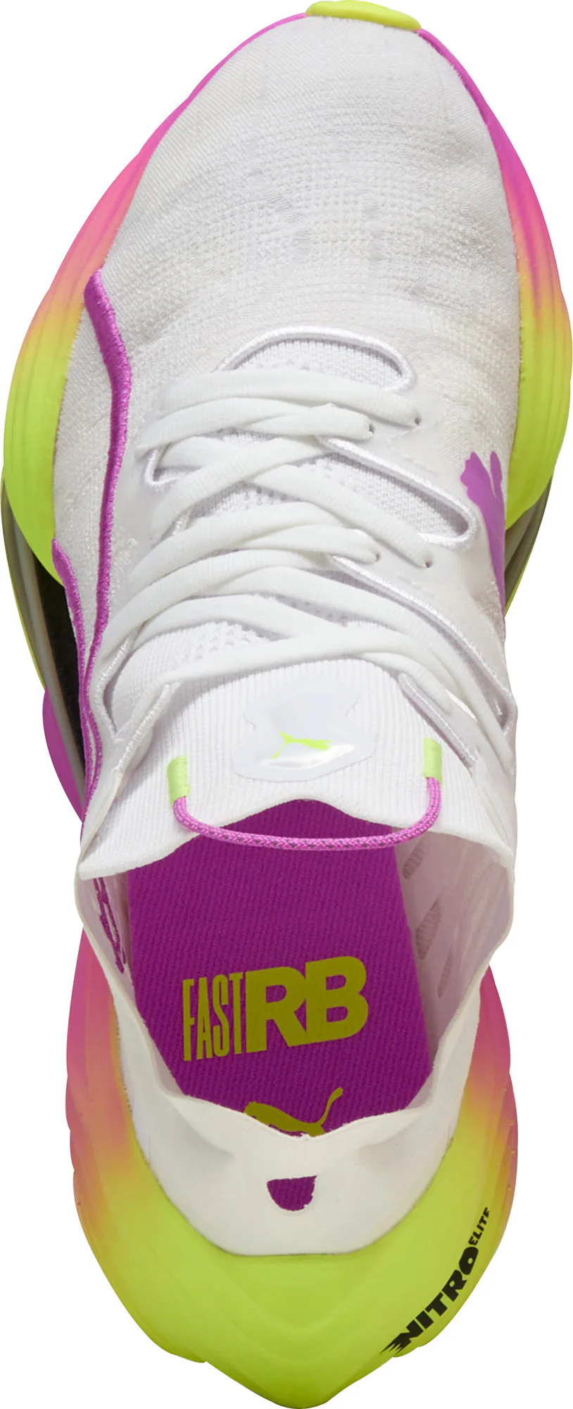 Puma Fast-RB Nitro Elite Womens Running Shoes - White - Image 4