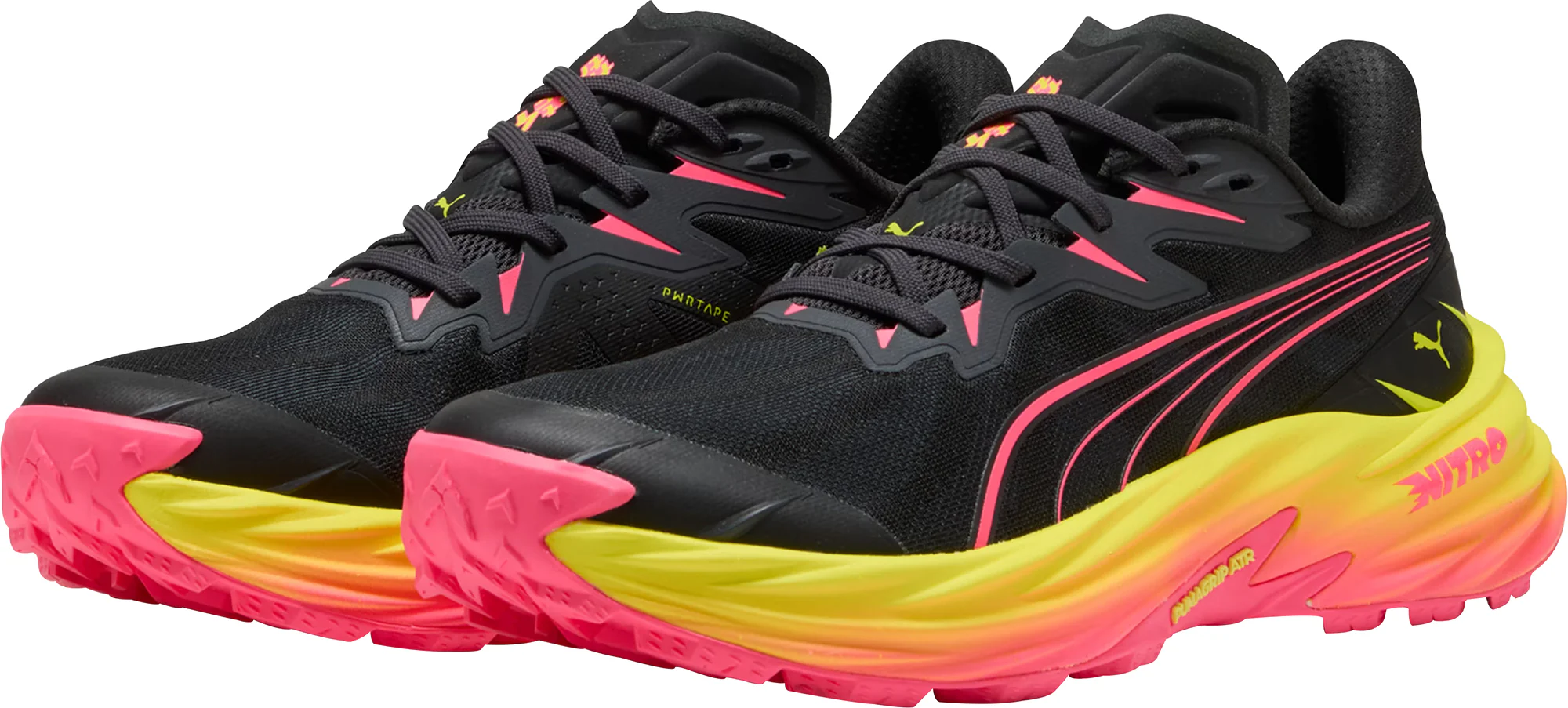 Puma Fast-Trac Nitro 4 Mens Trail Running Shoes - Black - Image 5