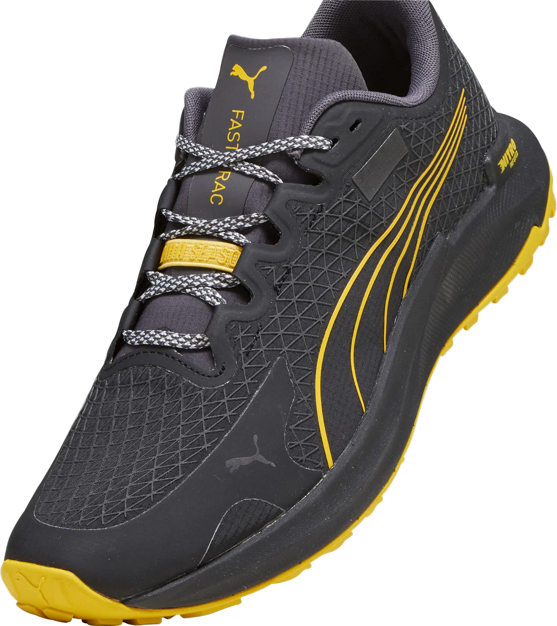 Puma Fast-Trac Nitro GORE-TEX Mens Trail Running Shoes - Black - Image 6