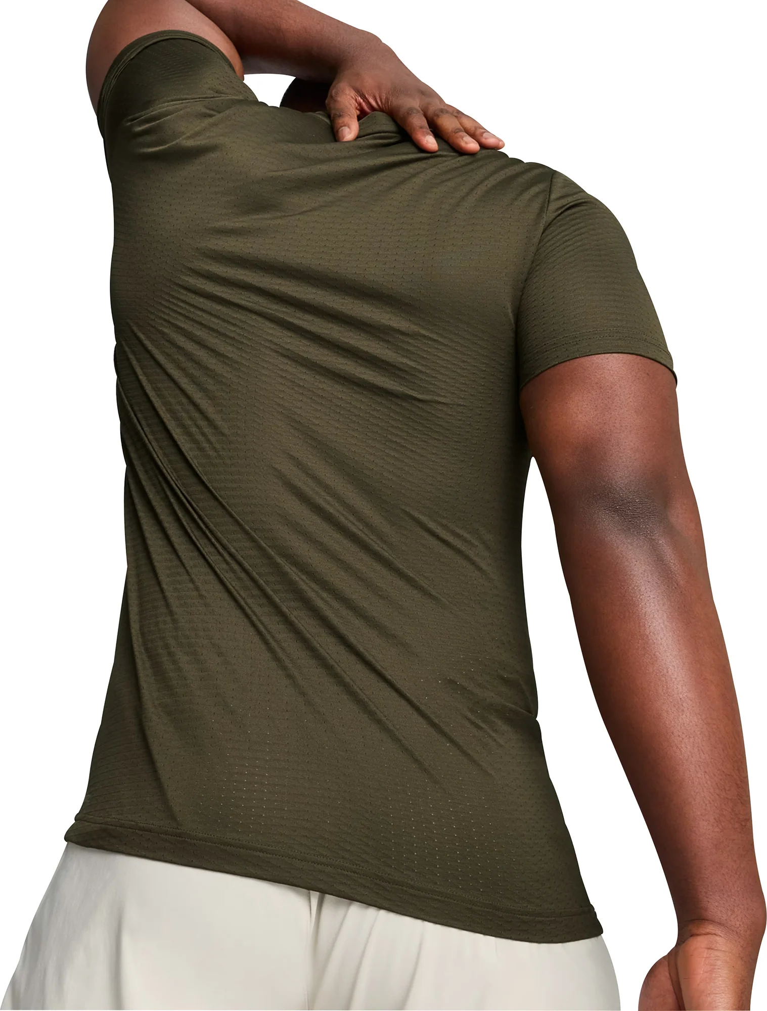 Puma Favourite Blaster Short Sleeve Mens Training Top - Green - Image 2