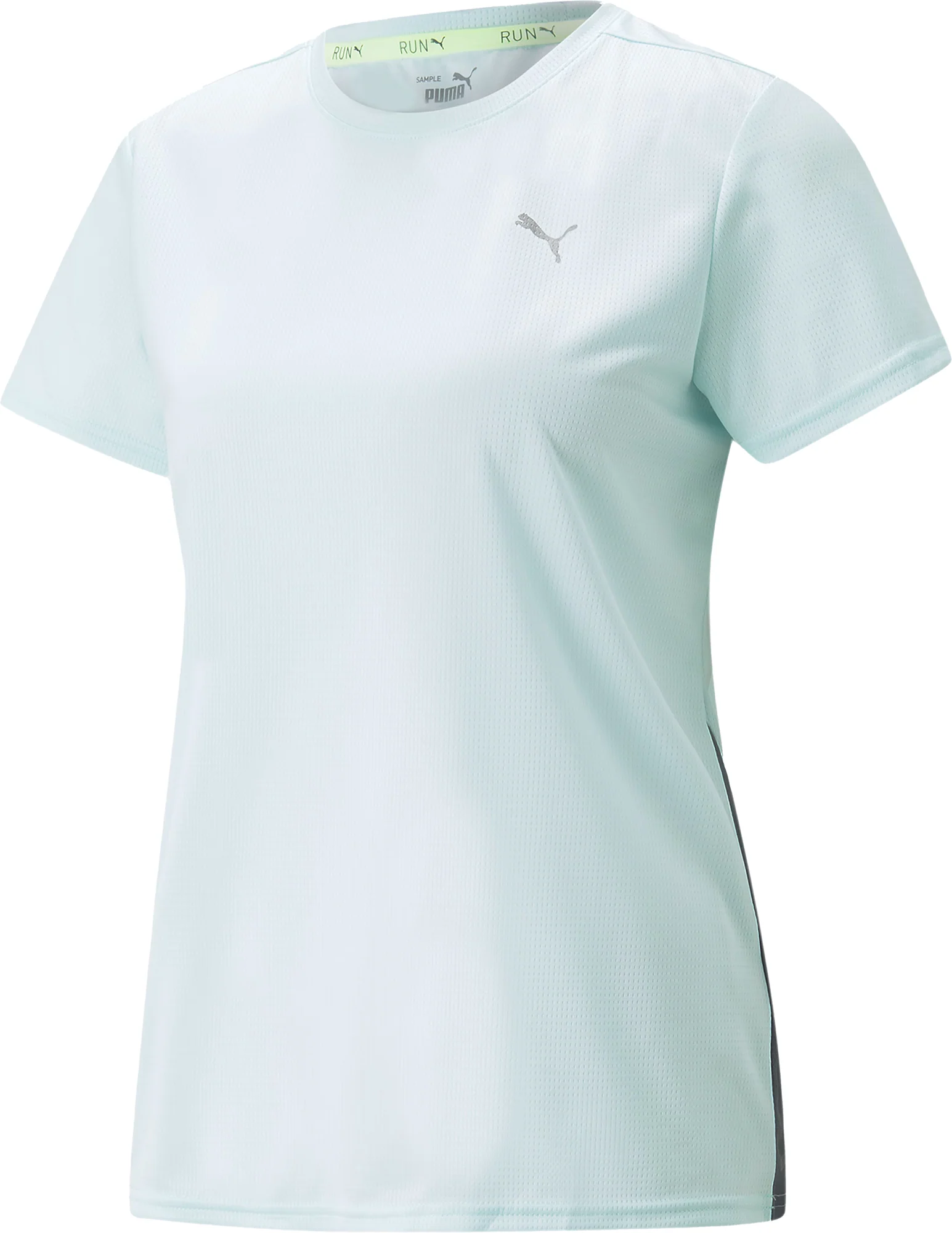 Puma Favourite Short Sleeve Womens Running Top - Blue - Image 4