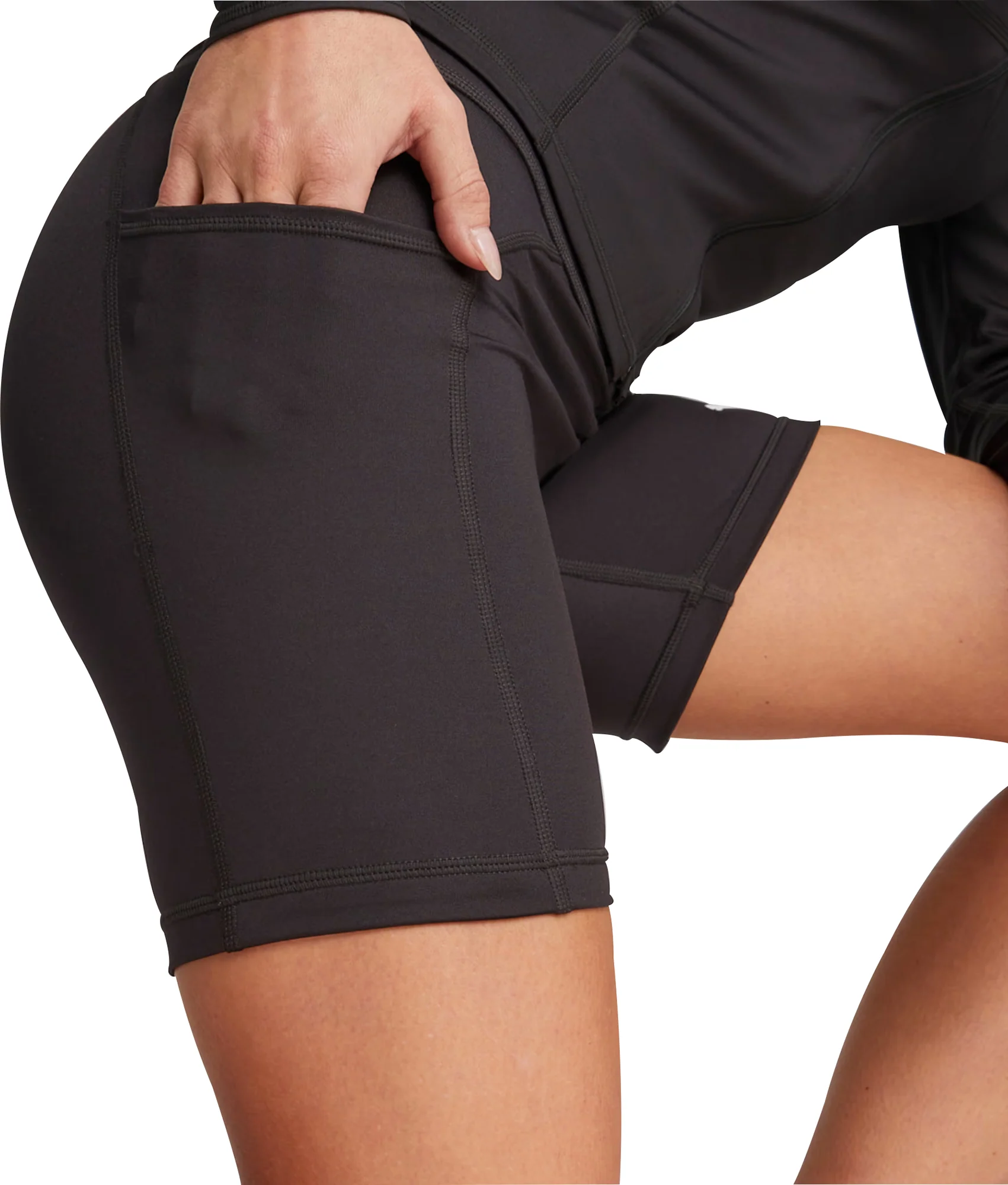 Puma Fit 5 Inch Womens Short Training Tights - Black - Image 3