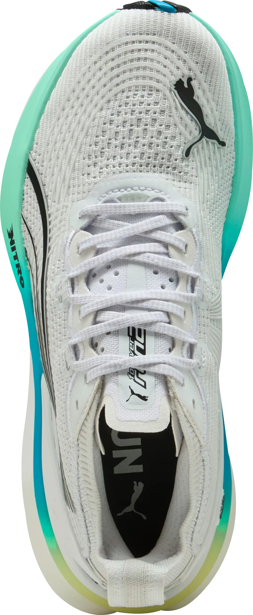 Puma ForeverRun Nitro 2 Womens Running Shoes - White - Image 4